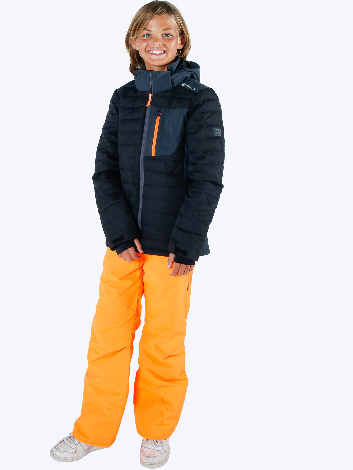 Footstrap N Boys Snow Pants Orange