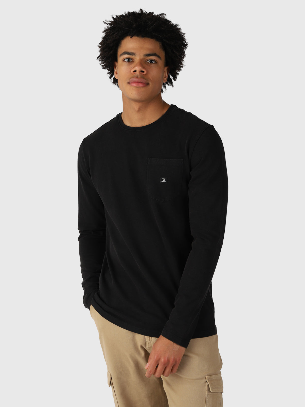 Zwarte discount longsleeve heren