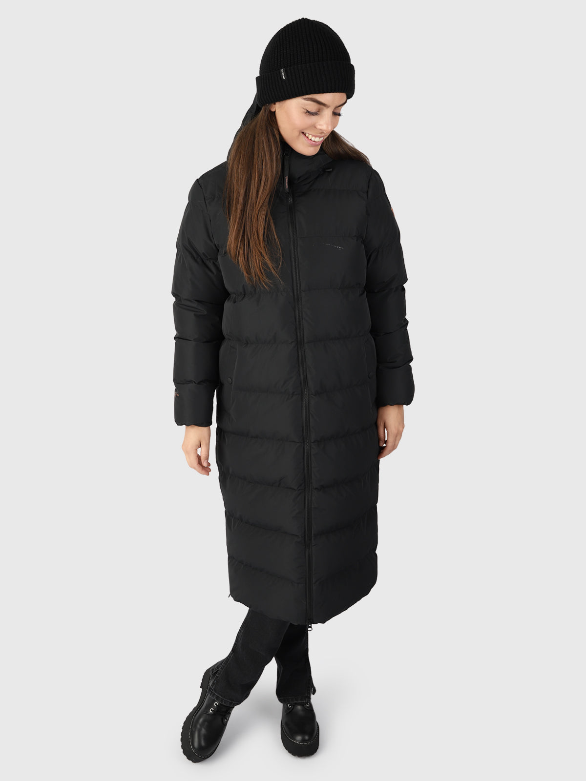 Extra long cheap womens puffer coat