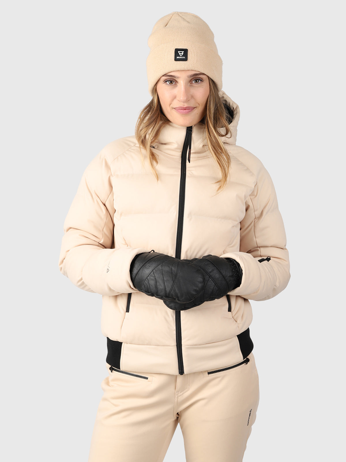 Firecrown Dames Puffer Ski Jas Wit