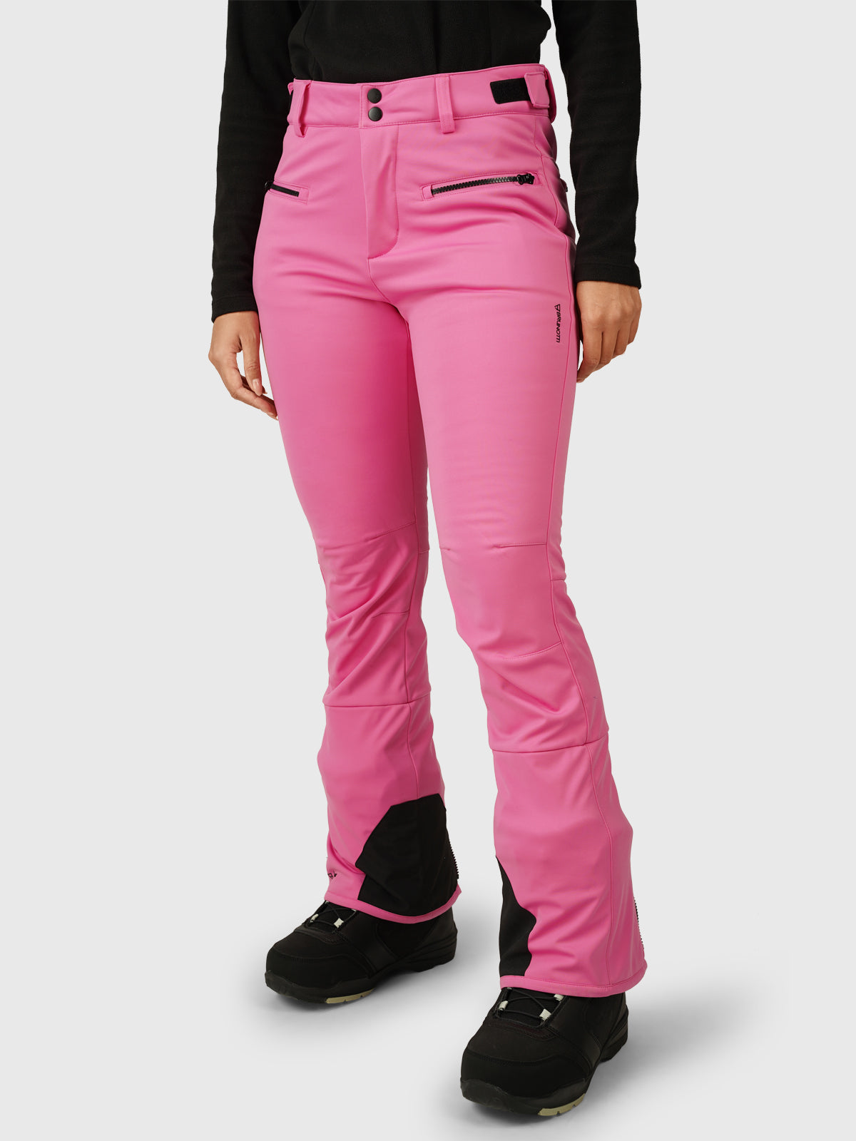 Coldlake Dames Softshell Skibroek Roze