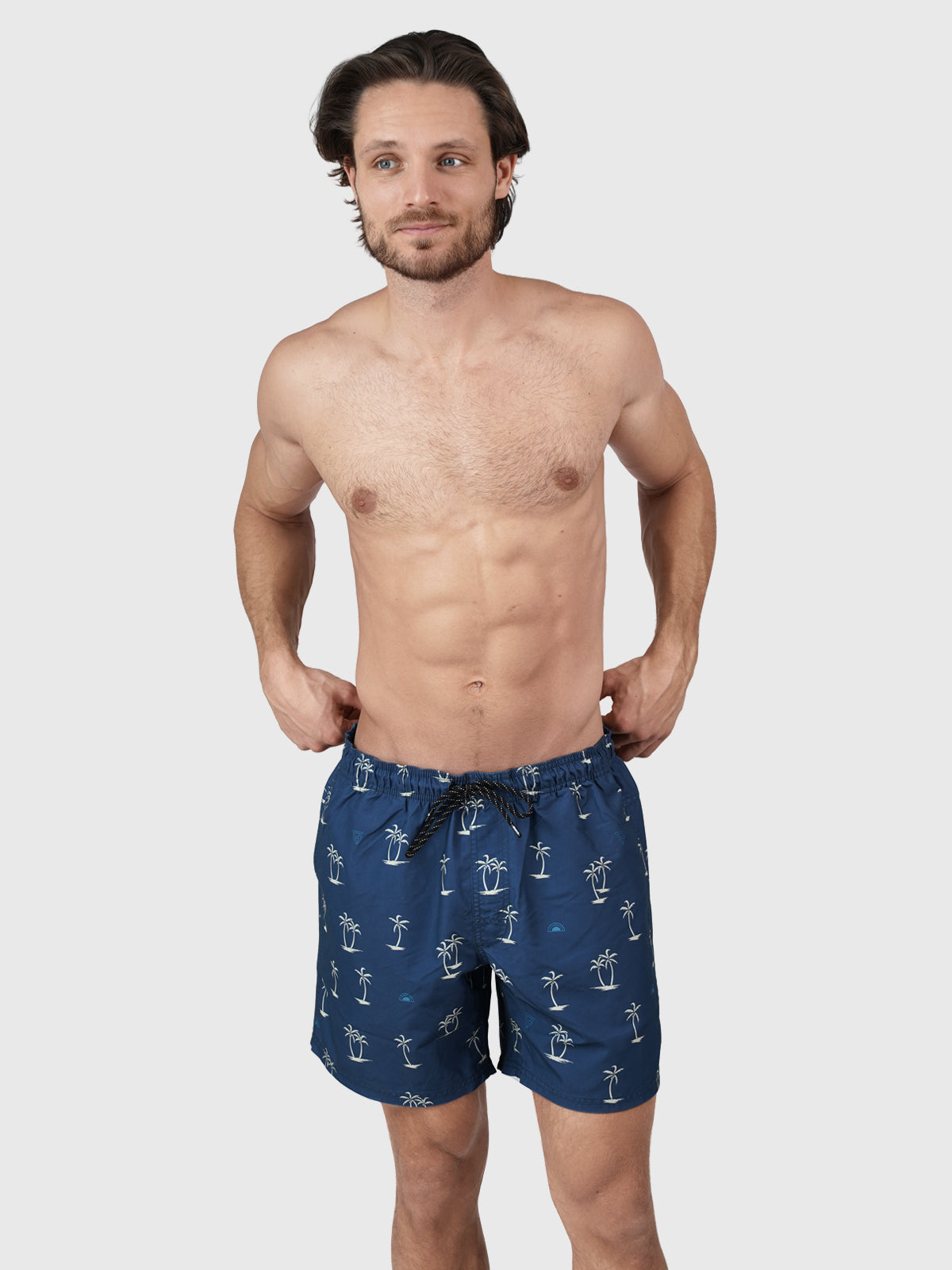 CrunECO Mini N Men Swim Short Jeans Blue