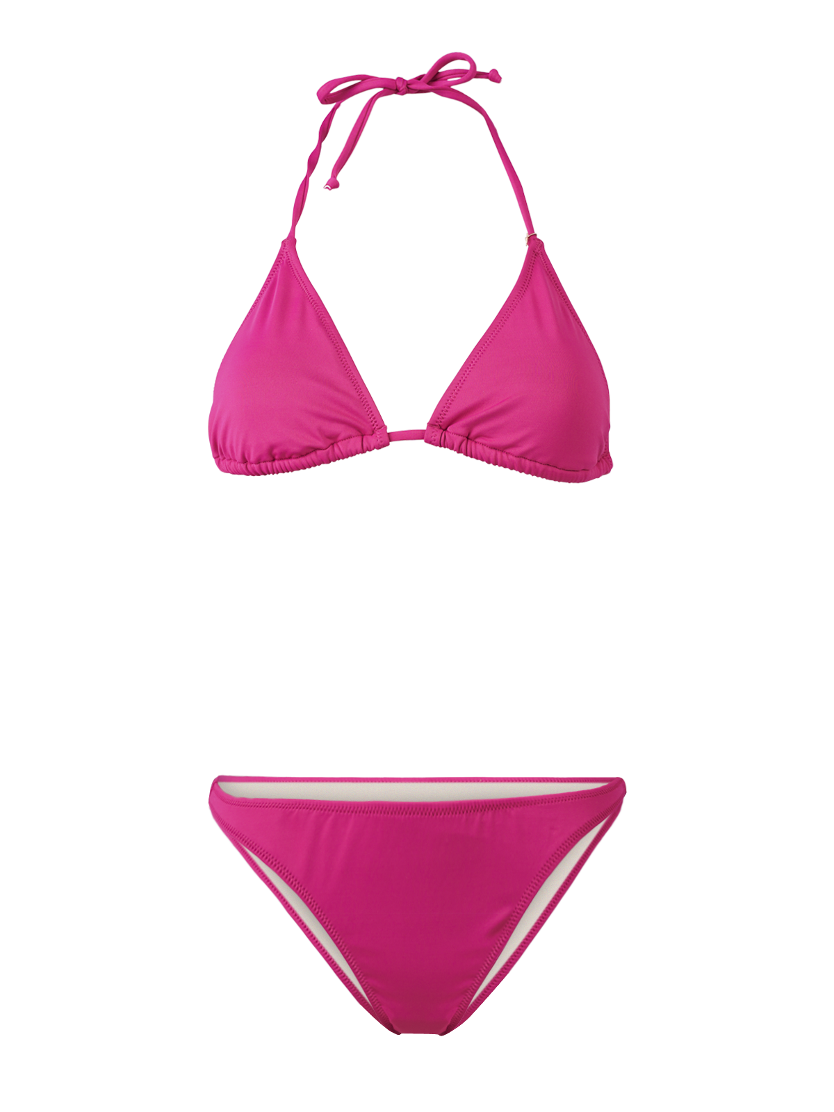 Marley Women Slider Triangle Bikini Set Magenta