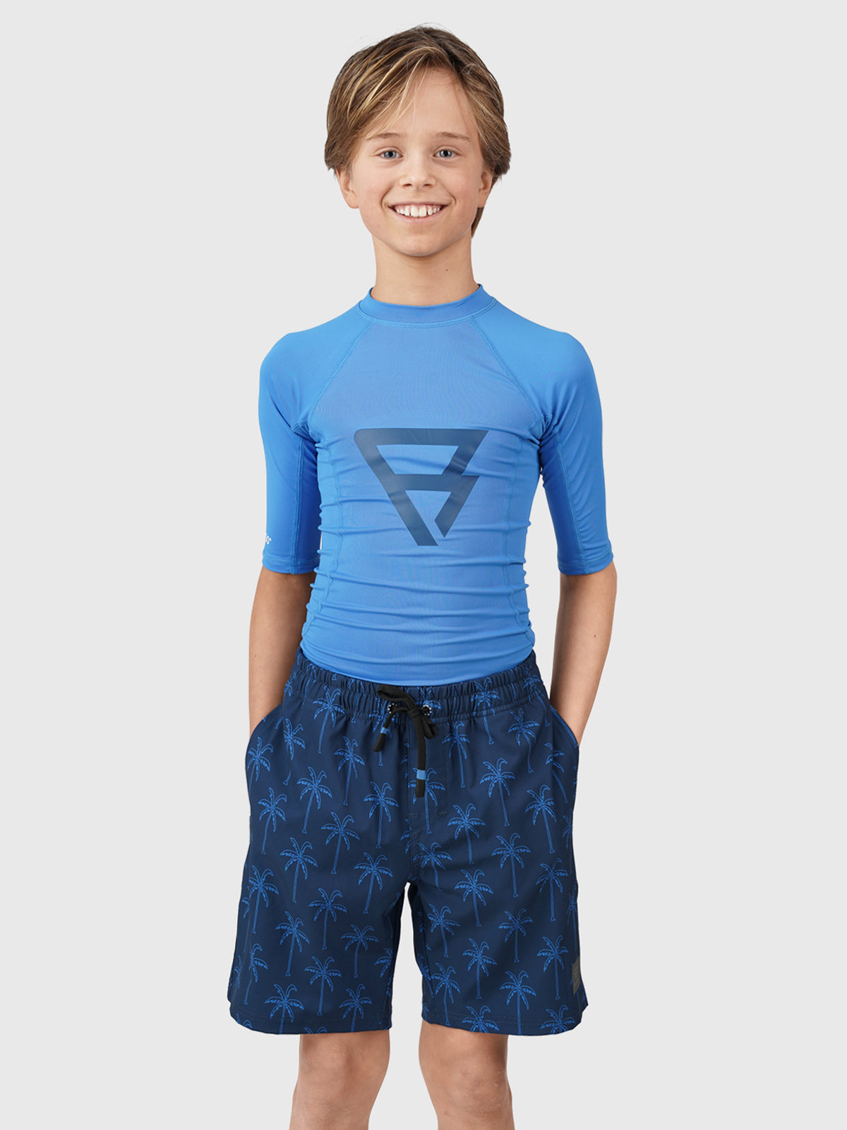 Boys swim top and shorts on sale