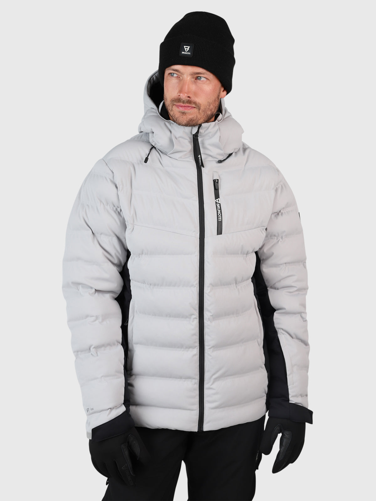 Sanclair Men Puffer Snow Jacket Alloy