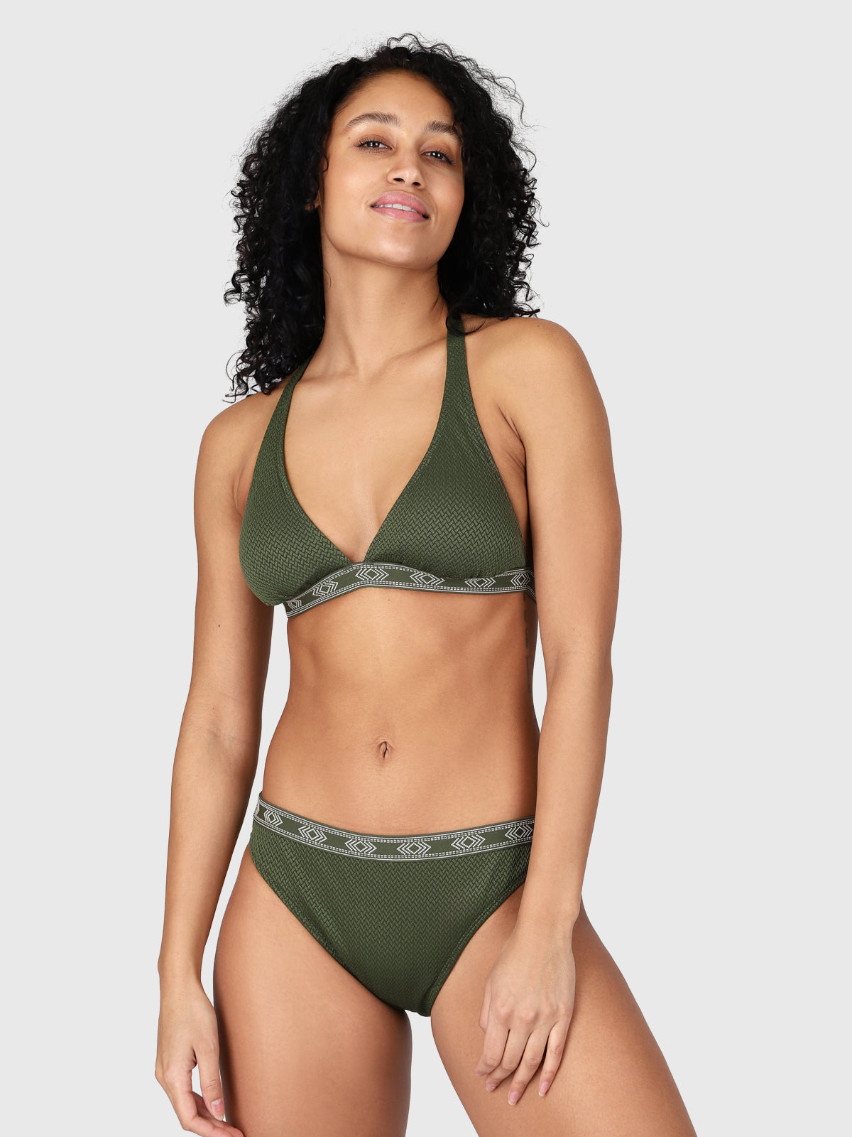 Salsida STR Women Bikini Bottom Green