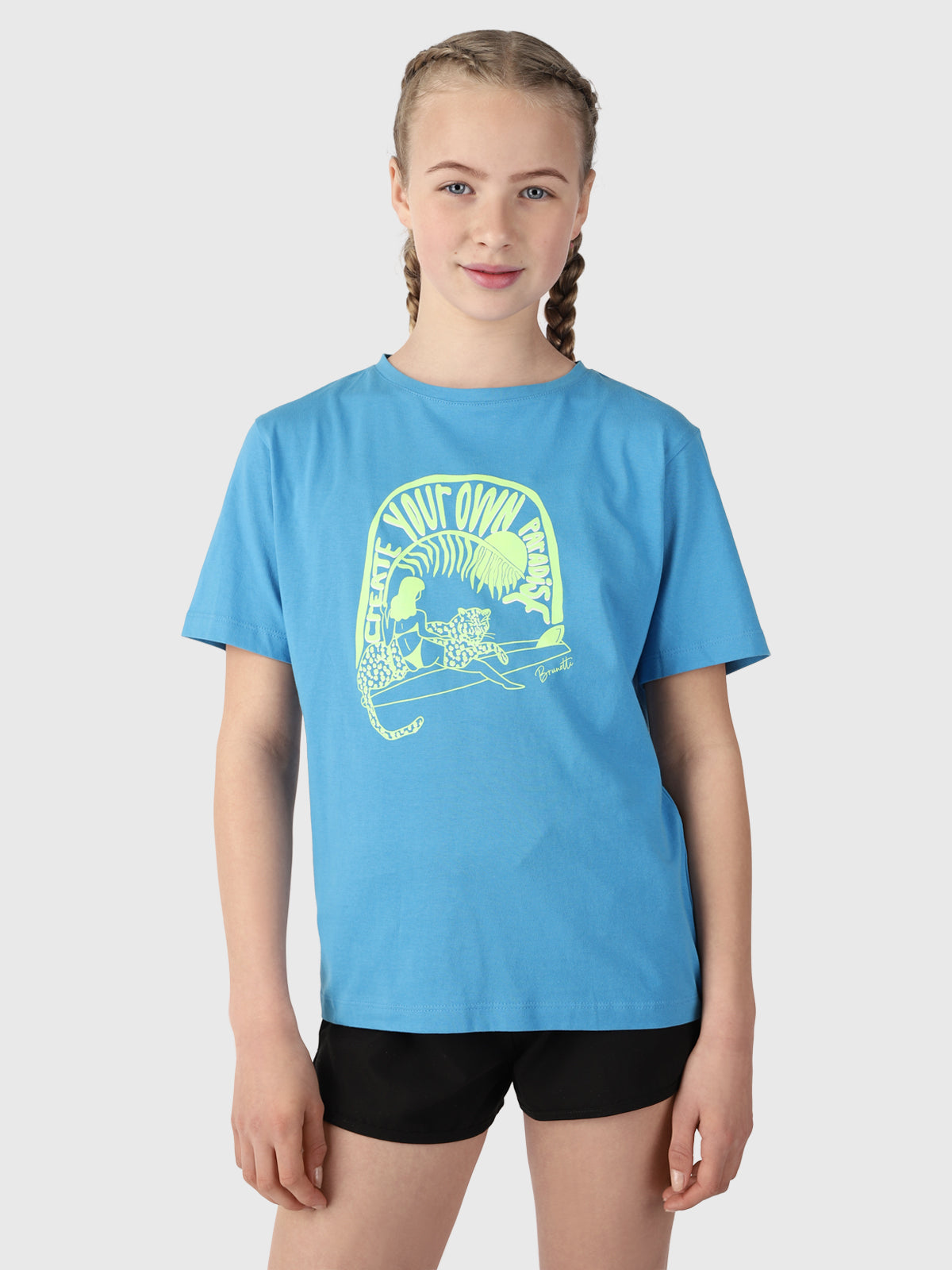 Guinness Sada Erfgenaam Vievy Meisjes T-shirt | Blauw
