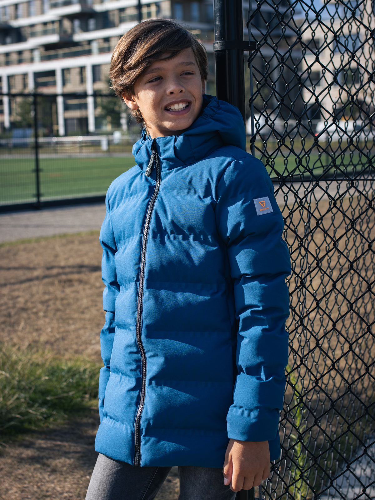 Galany Boys Jacket Shadow Blue