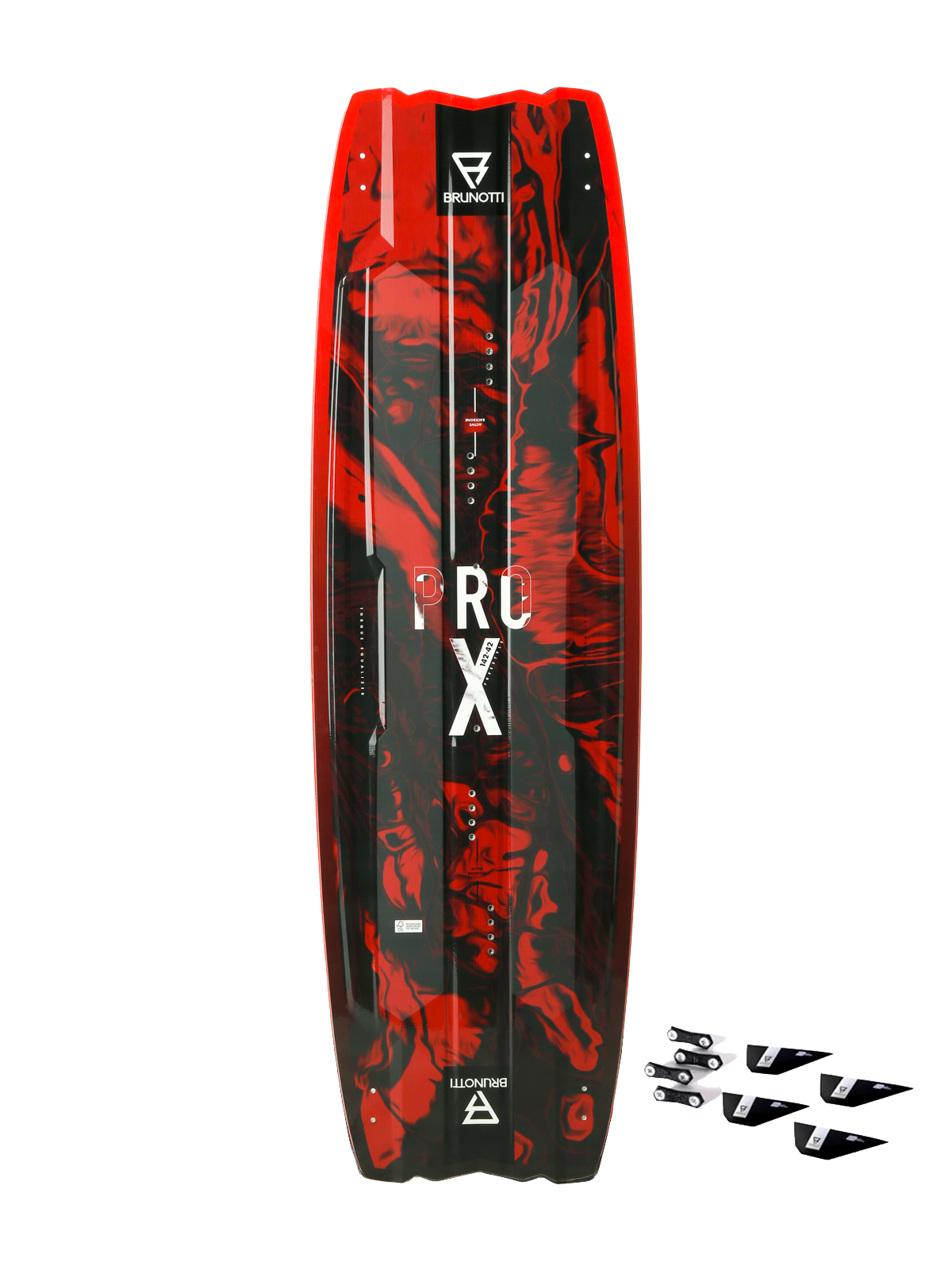 Pro X G10Fins Uni Kiteboard