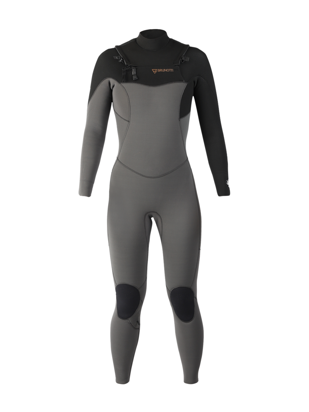 Glow Fullsuit 5 3 mm Dames Wetsuit Grijs