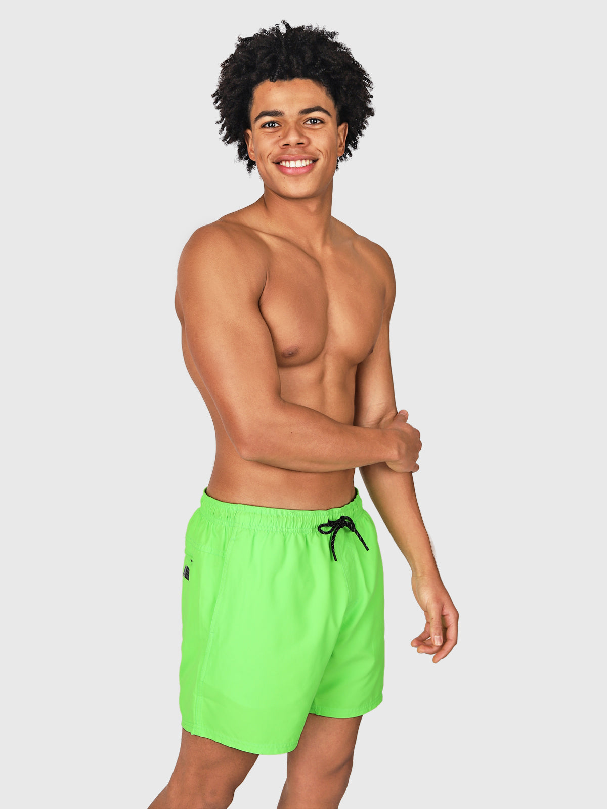 CrunECO N Heren Zwemshort Neon Groen BRUNOTTI