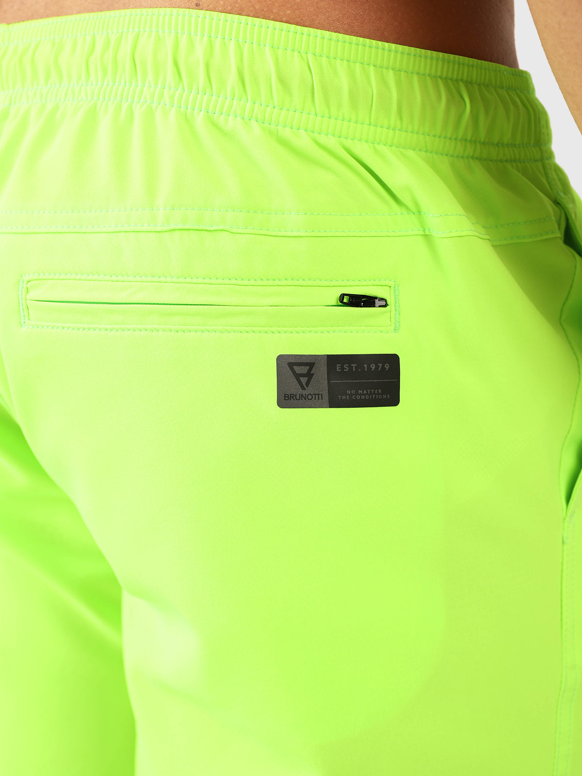 Mens neon green swim trunks online