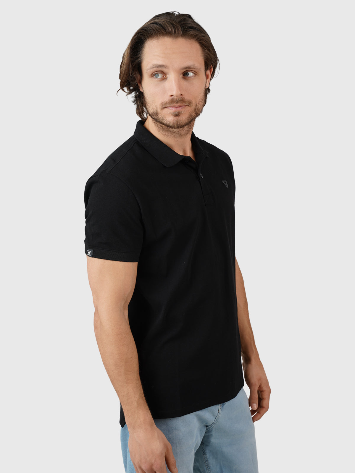 Frunot-II Men Polo | Black