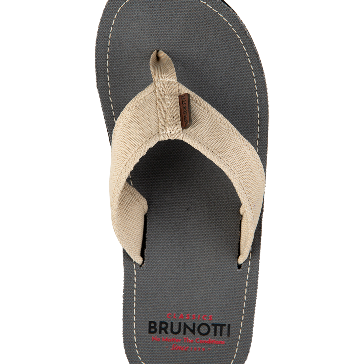 Jake Herren Flip Flops Grau