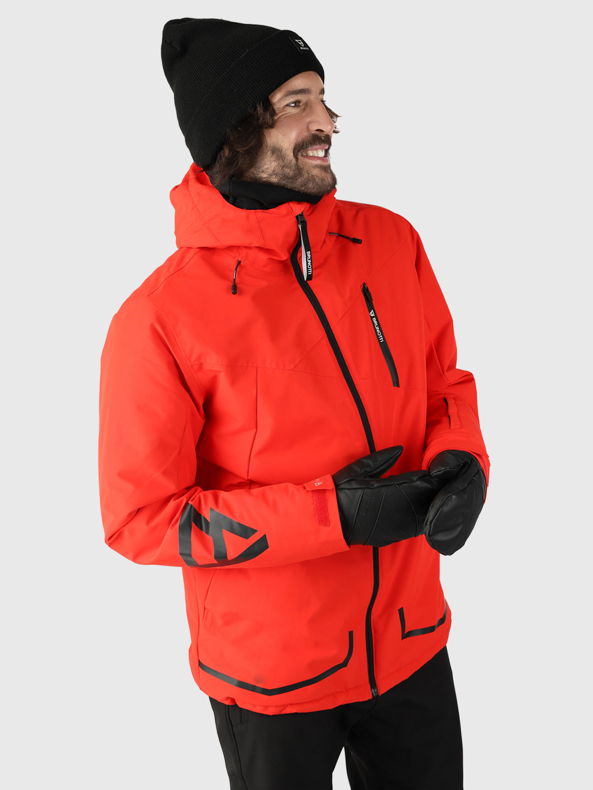 Red 2025 snow jacket