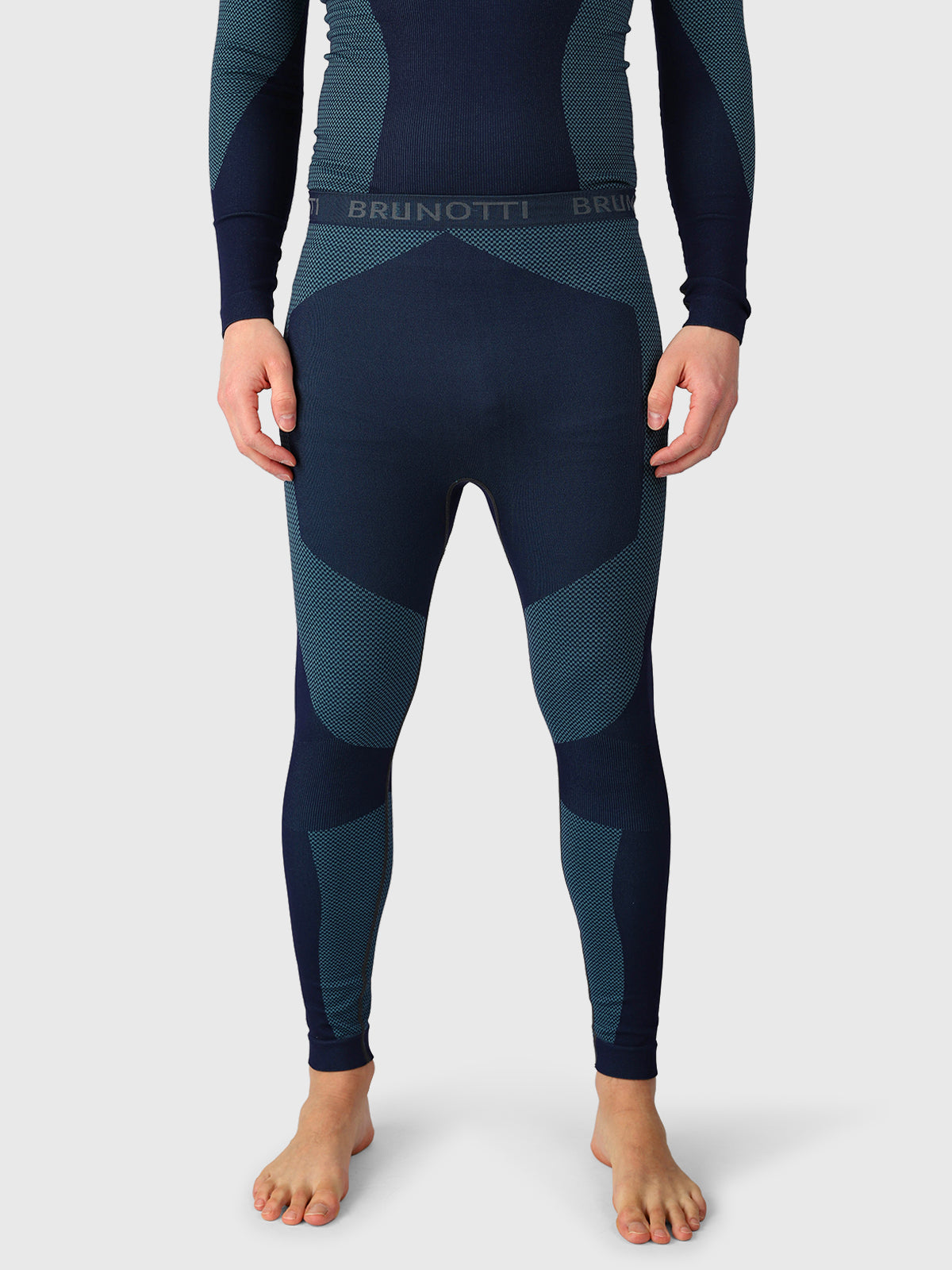 Grenoble Men Thermal Pants | Blue