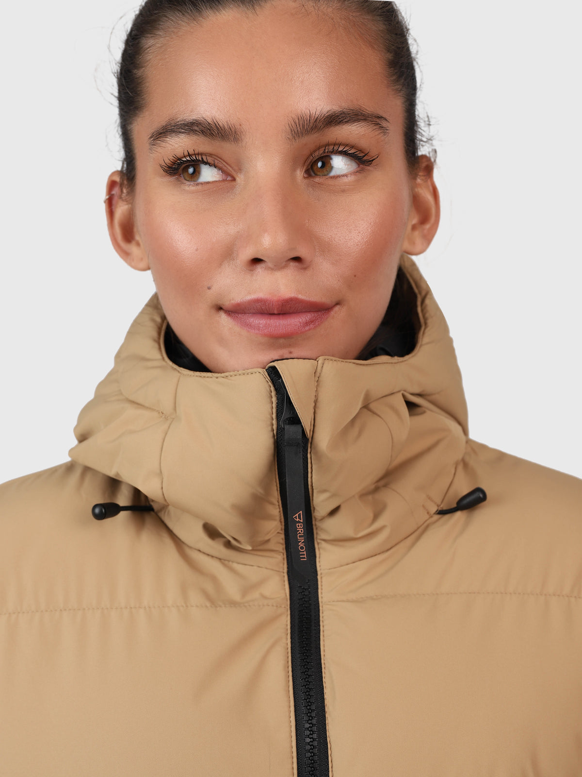 Bigsur Women Long Puffer Coat | Desert