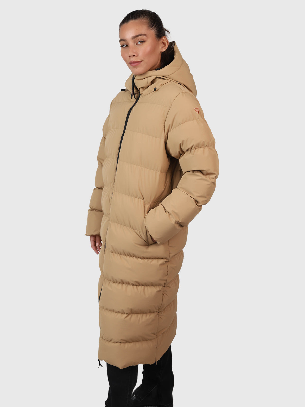 Bigsur Women Long Puffer Coat | Desert