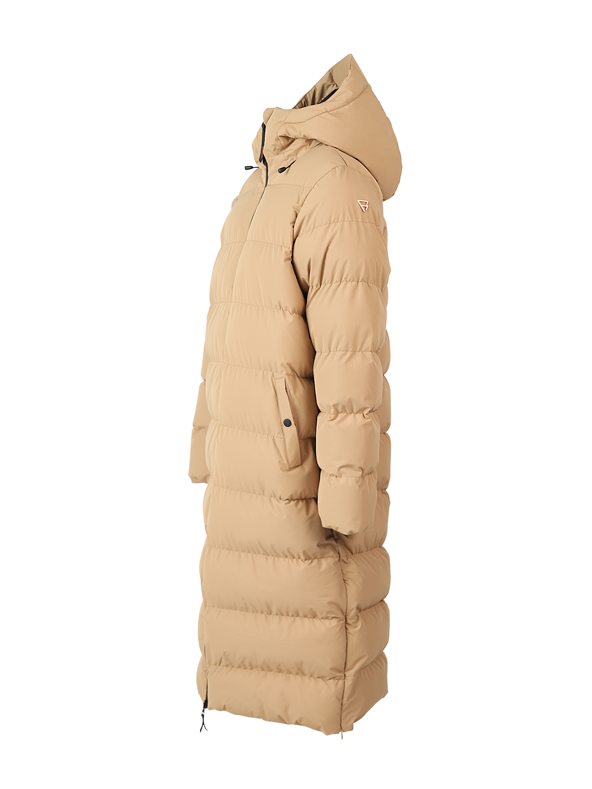 Bigsur Dames Lange Puffer Jas | Desert