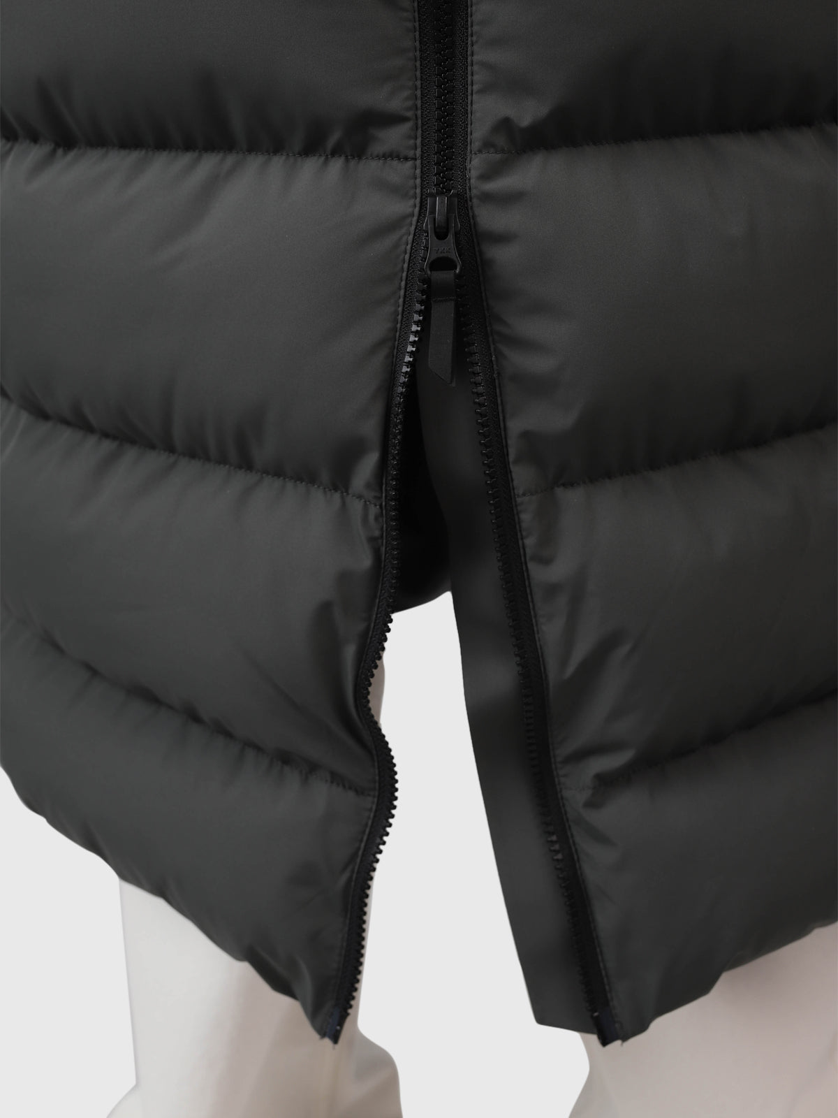 Bigsur Damen Langer Puffer Mantel | Mud Green