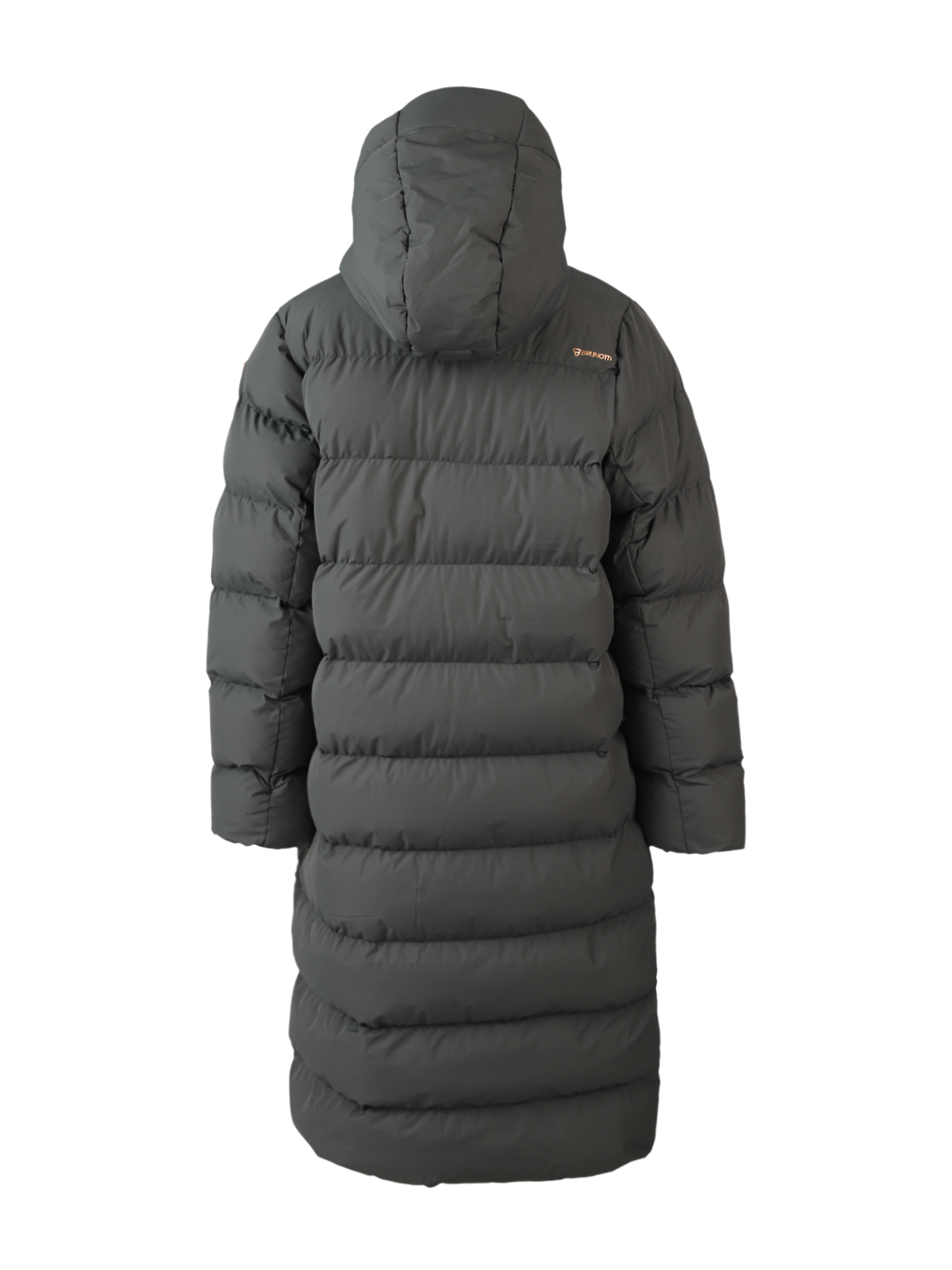 Bigsur Dames Lange Puffer Jas | Mud Green