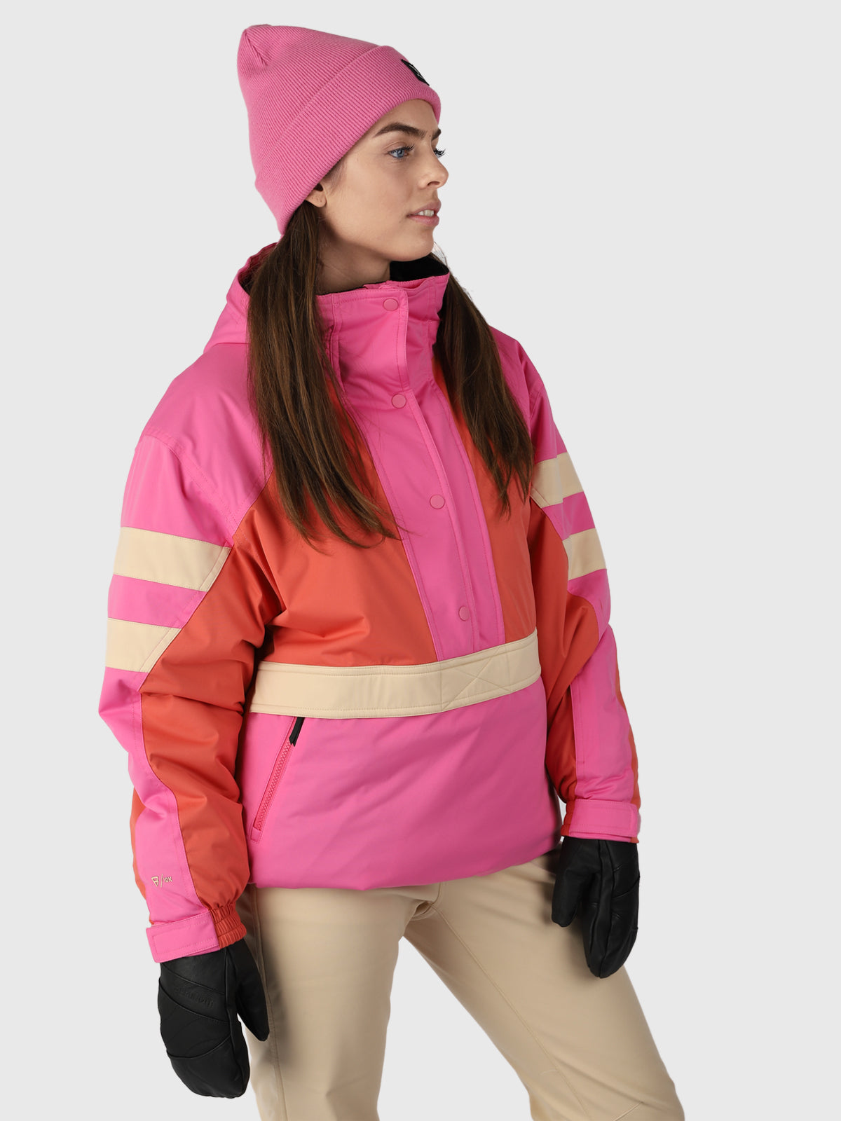 NILS Thermore Ski good Jacket in Peach Pink Women's Size 8 MSRP $379