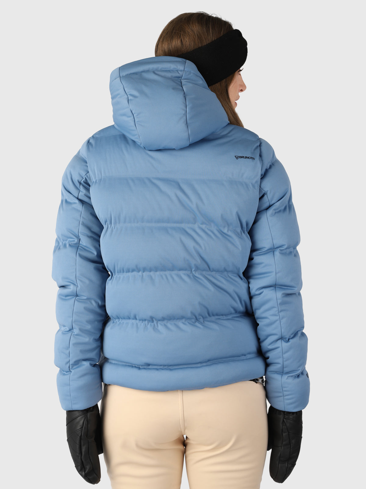 Irai Dames Puffer Ski Jas Blauw