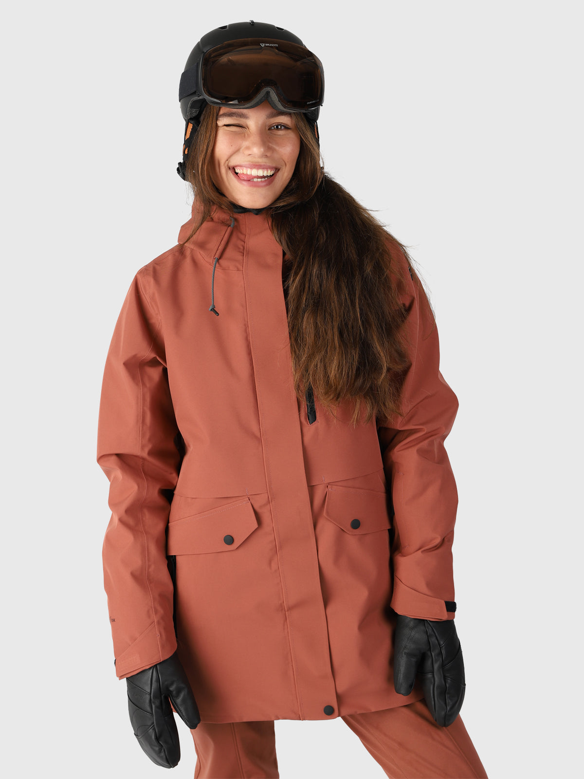 Bombini Damen Skijacke Braun