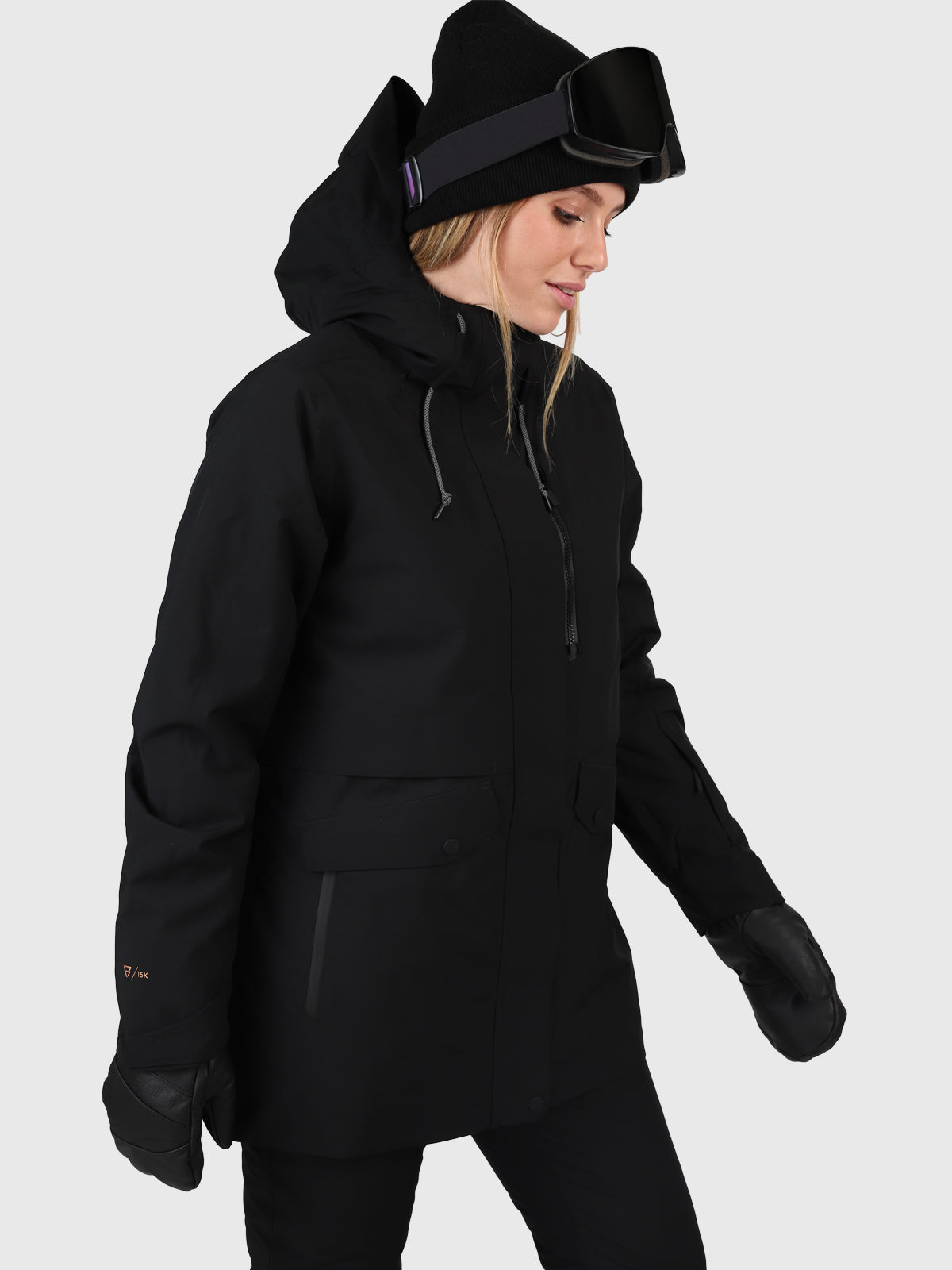 Bombini Women Snow Jacket | Black