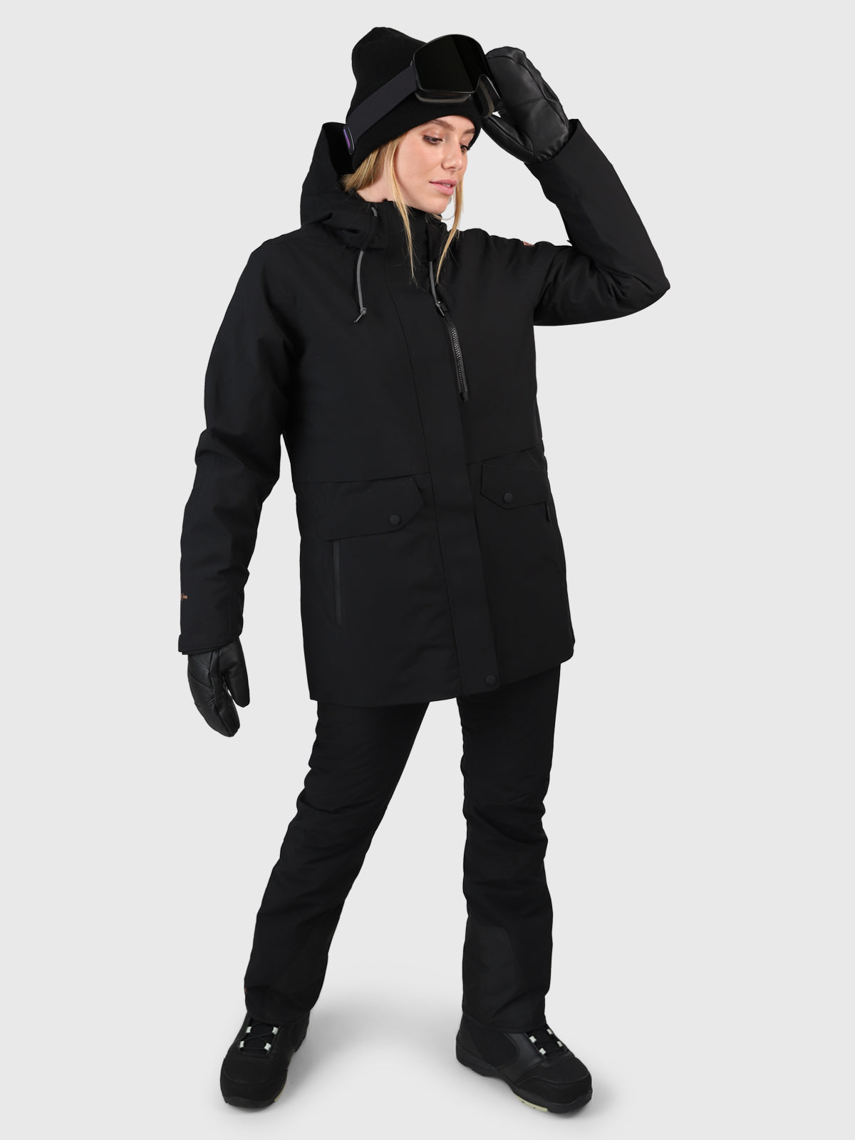 Bombini Women Snow Jacket | Black