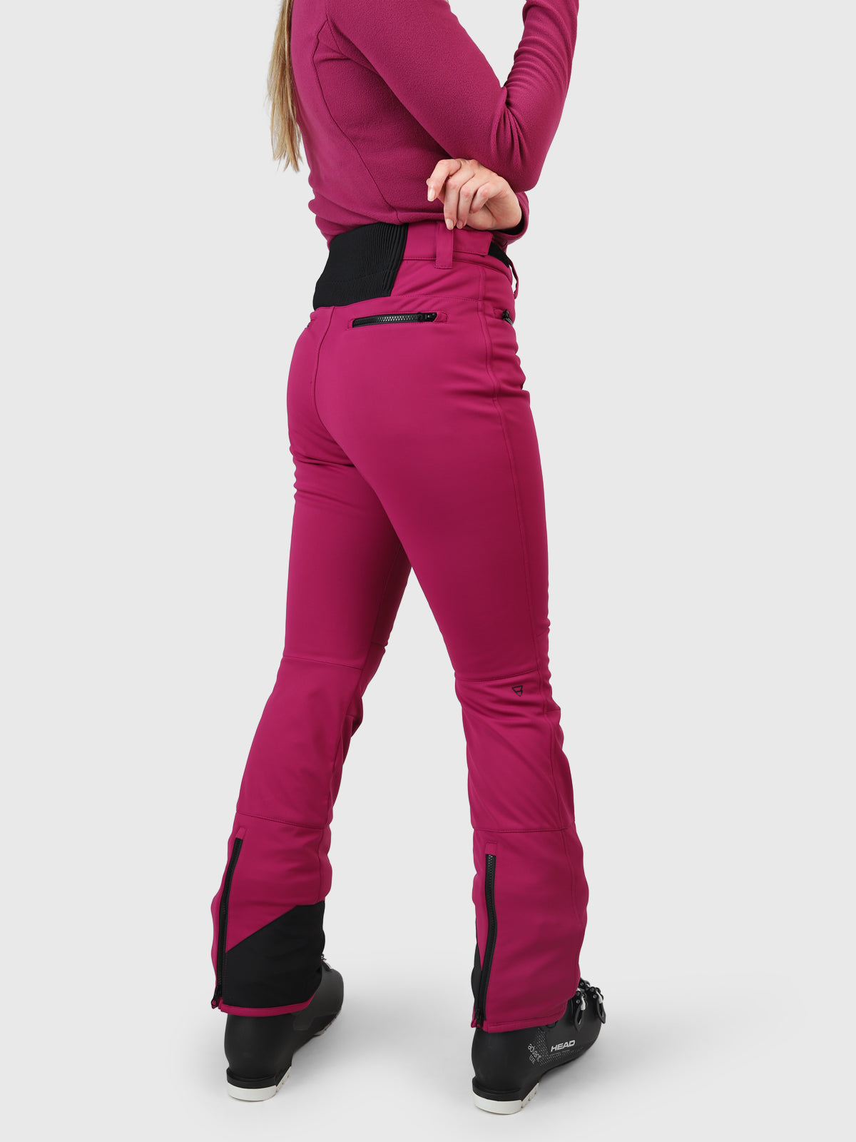 Coldlake Damen Softshell Skihose | Fuchsia