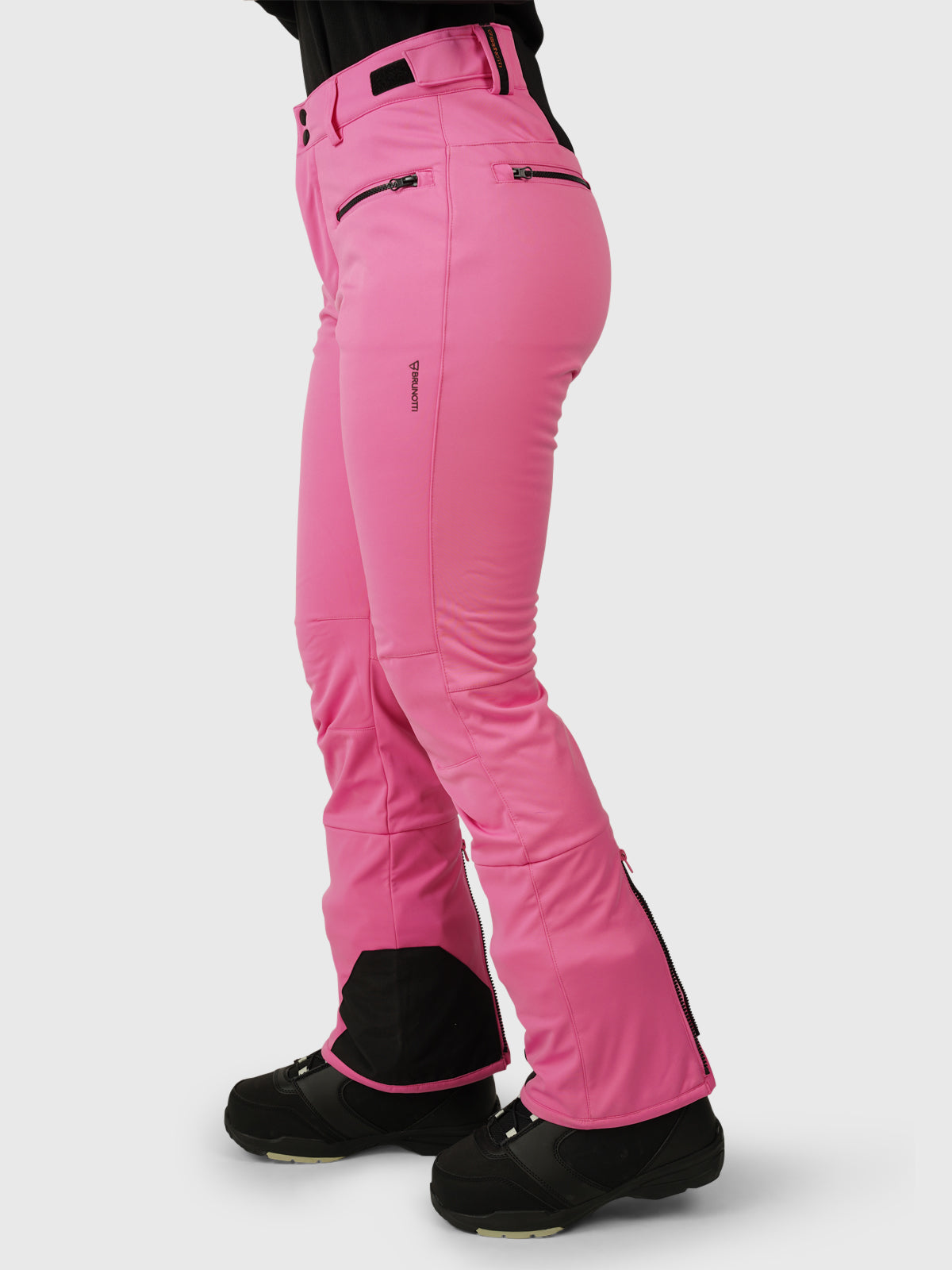 Coldlake Dames Softshell Skibroek Roze