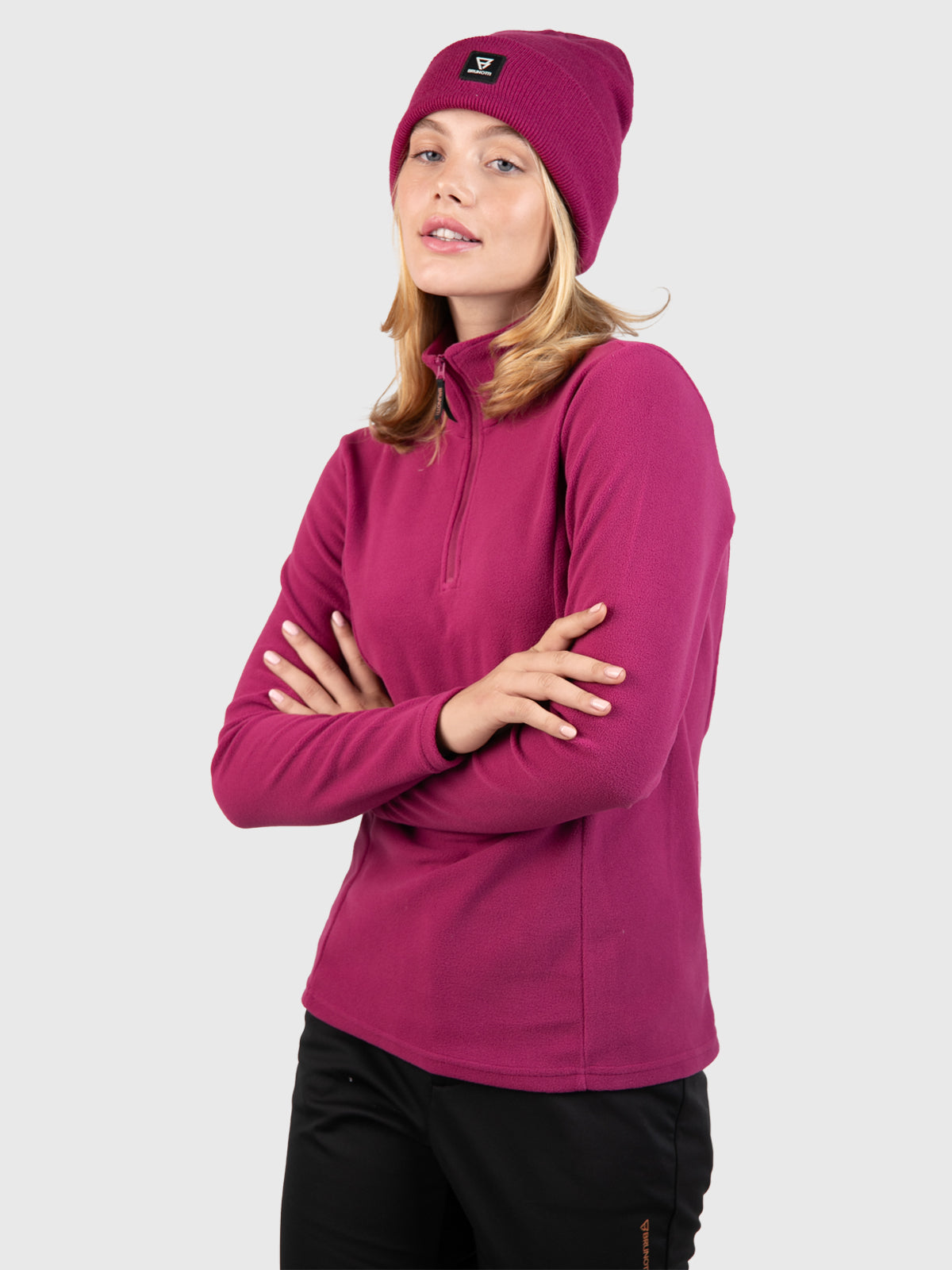 Mini-R Damen Fleece | Fuchsia