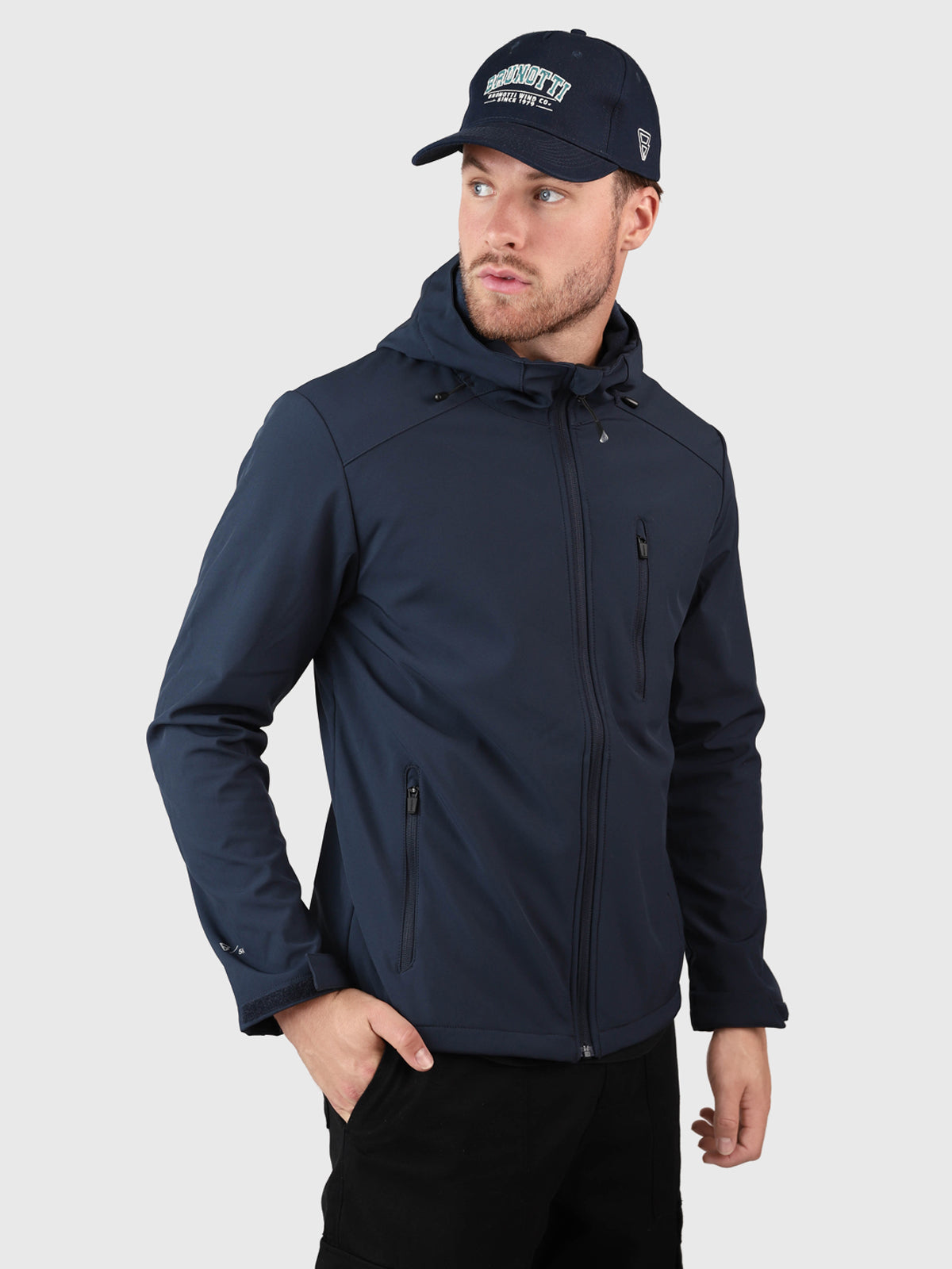 Mib Heren Softshell Jas | Navy