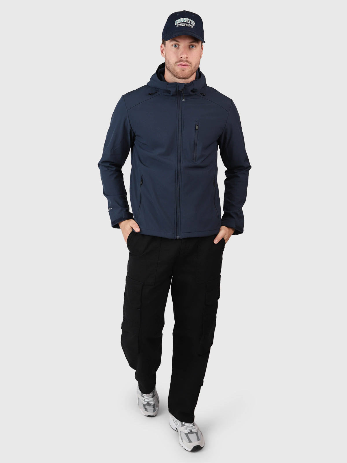 Mib Heren Softshell Jas | Navy