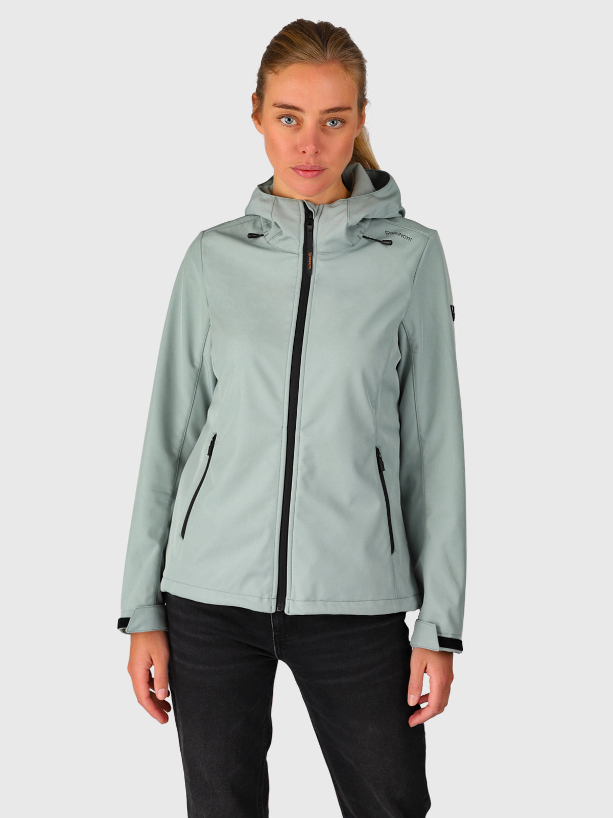 Joos Dames Softshell Jas | Jet Grey