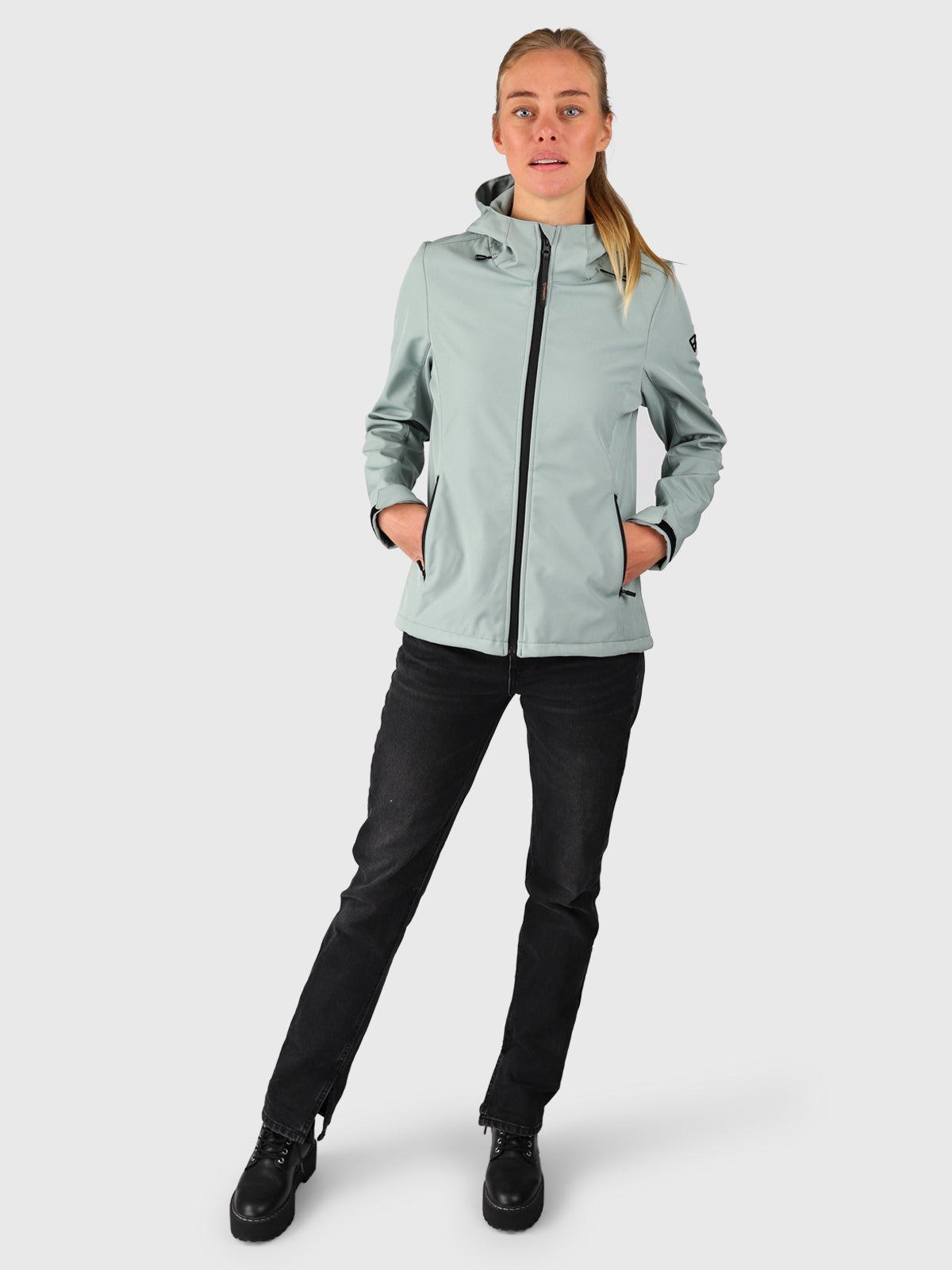 Joos Damen Softshell Jacke | Jet Grey