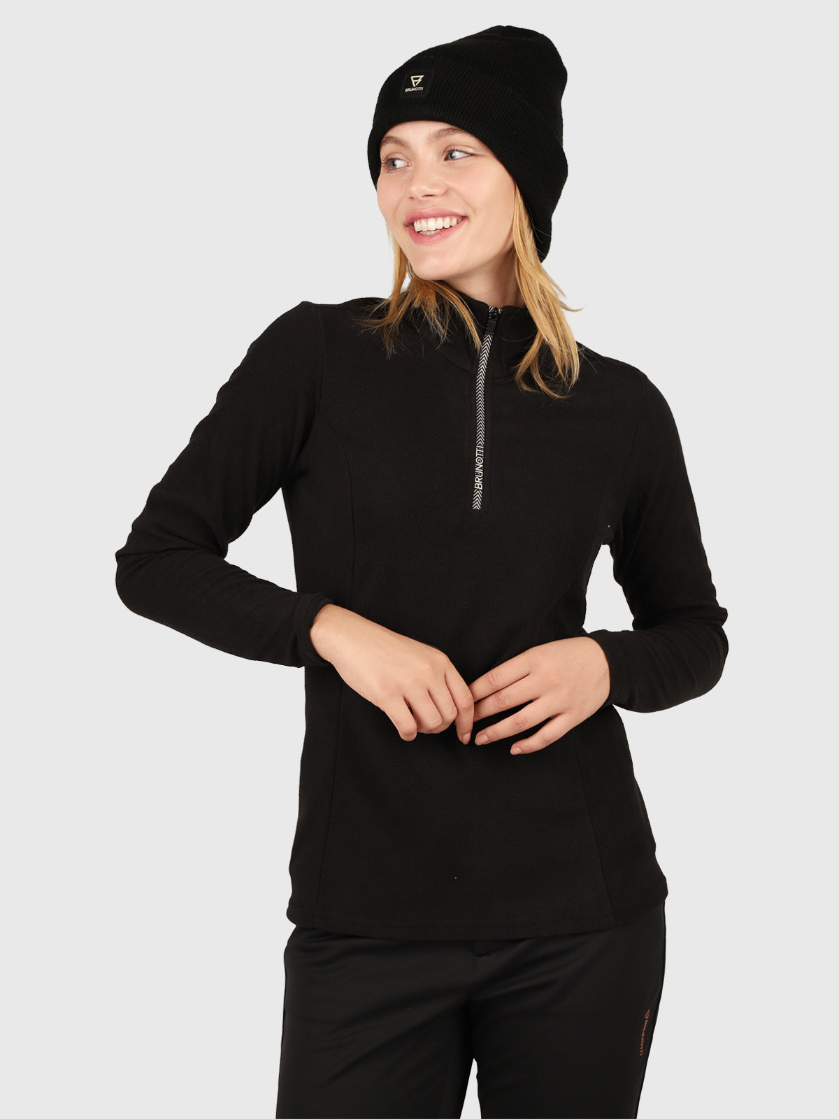 Misma-N Dames Fleece | Zwart