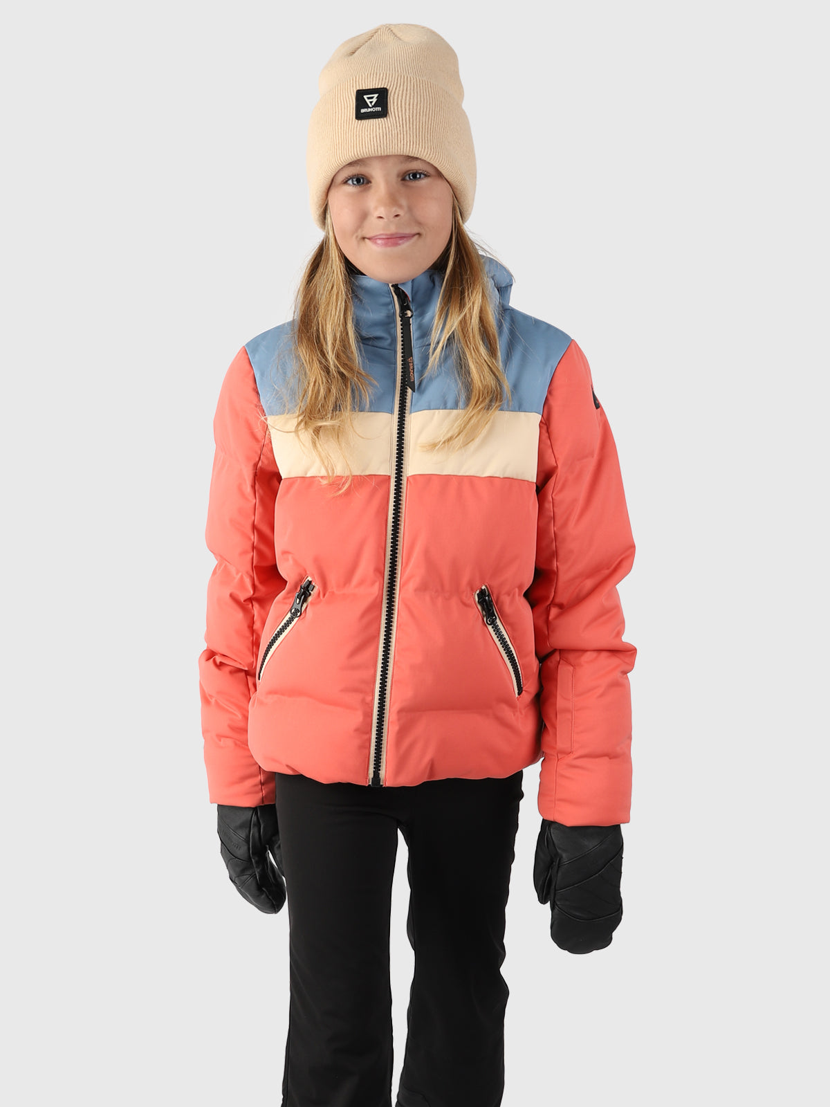 Niagony Girls Puffer Snow Jacket Red