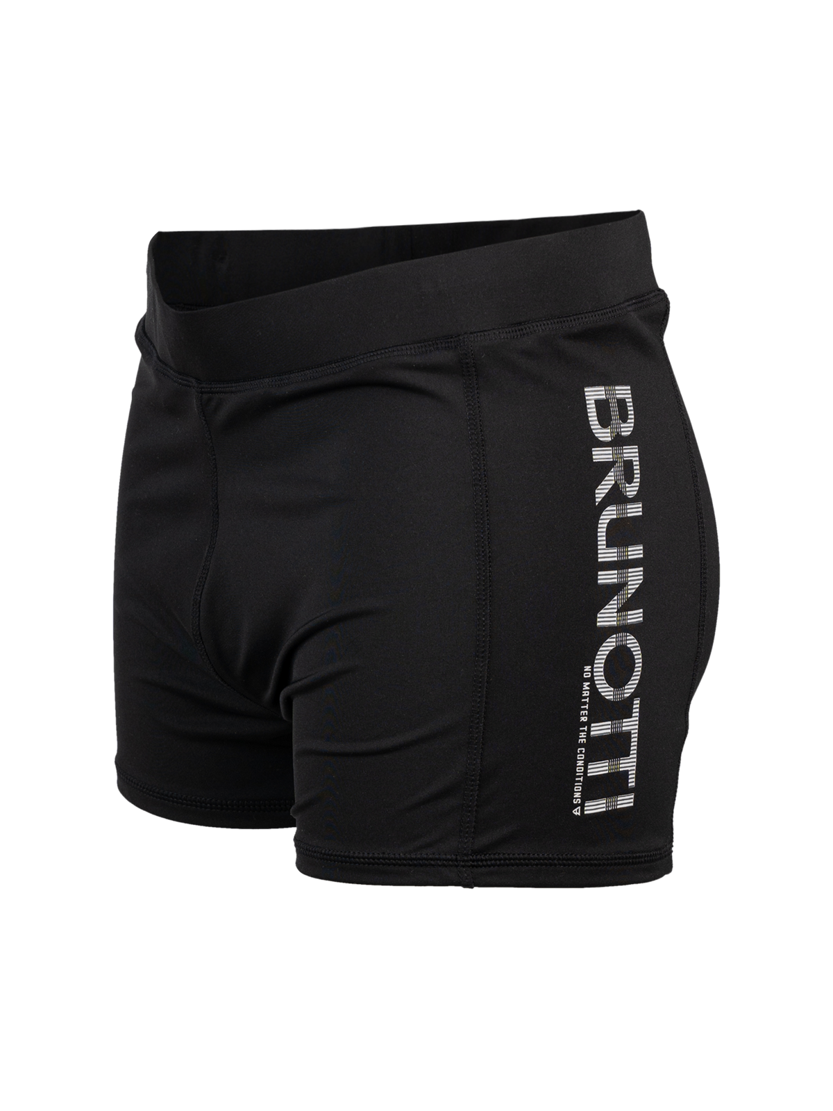 Samier-Logo Herren Badehose | Schwarz