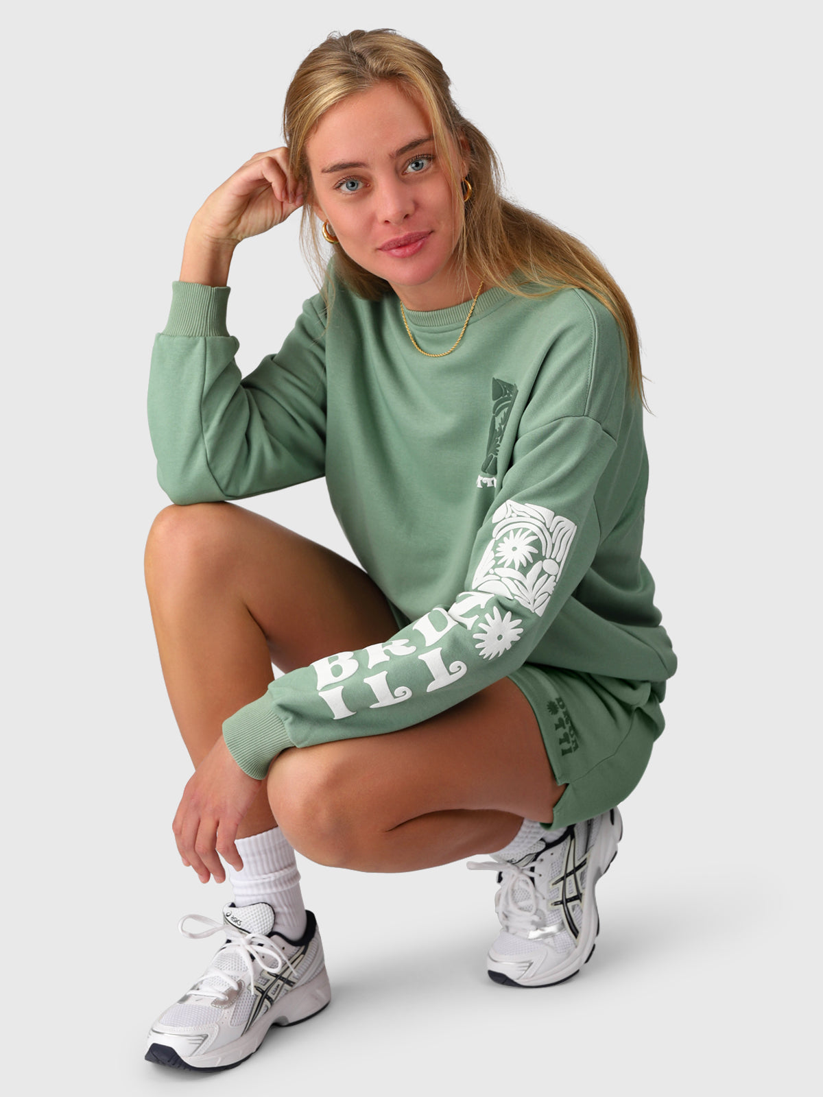 Ari Women Sweater | Eucalyptus