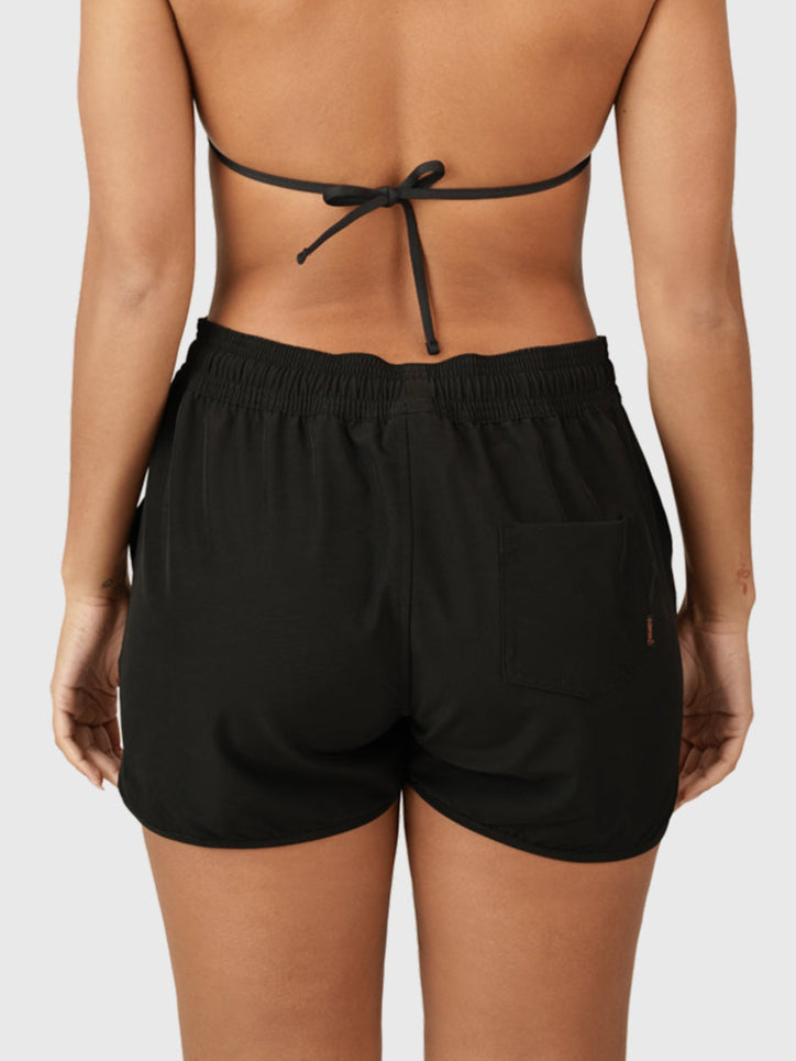 Toluca Damen Badeshorts | Schwarz