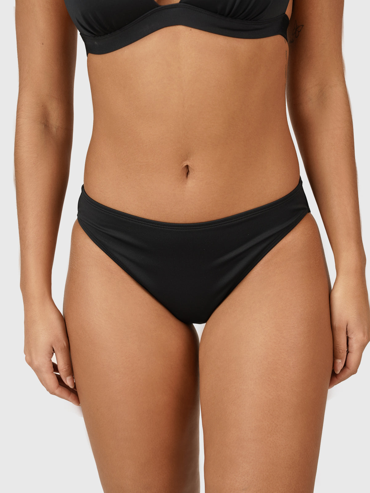 Nolina Damen Bikini Hose Schwarz