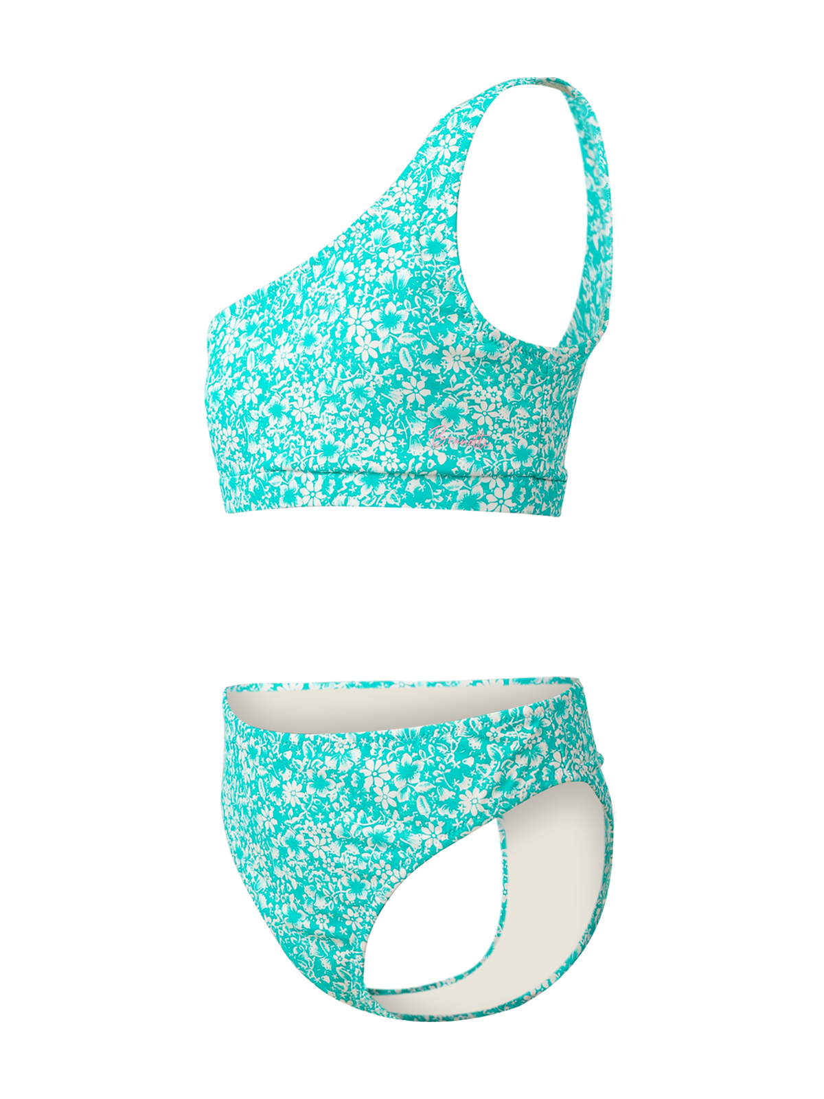 Avivi-Ditsy Meisjes Bralette Bikini Set | Groen