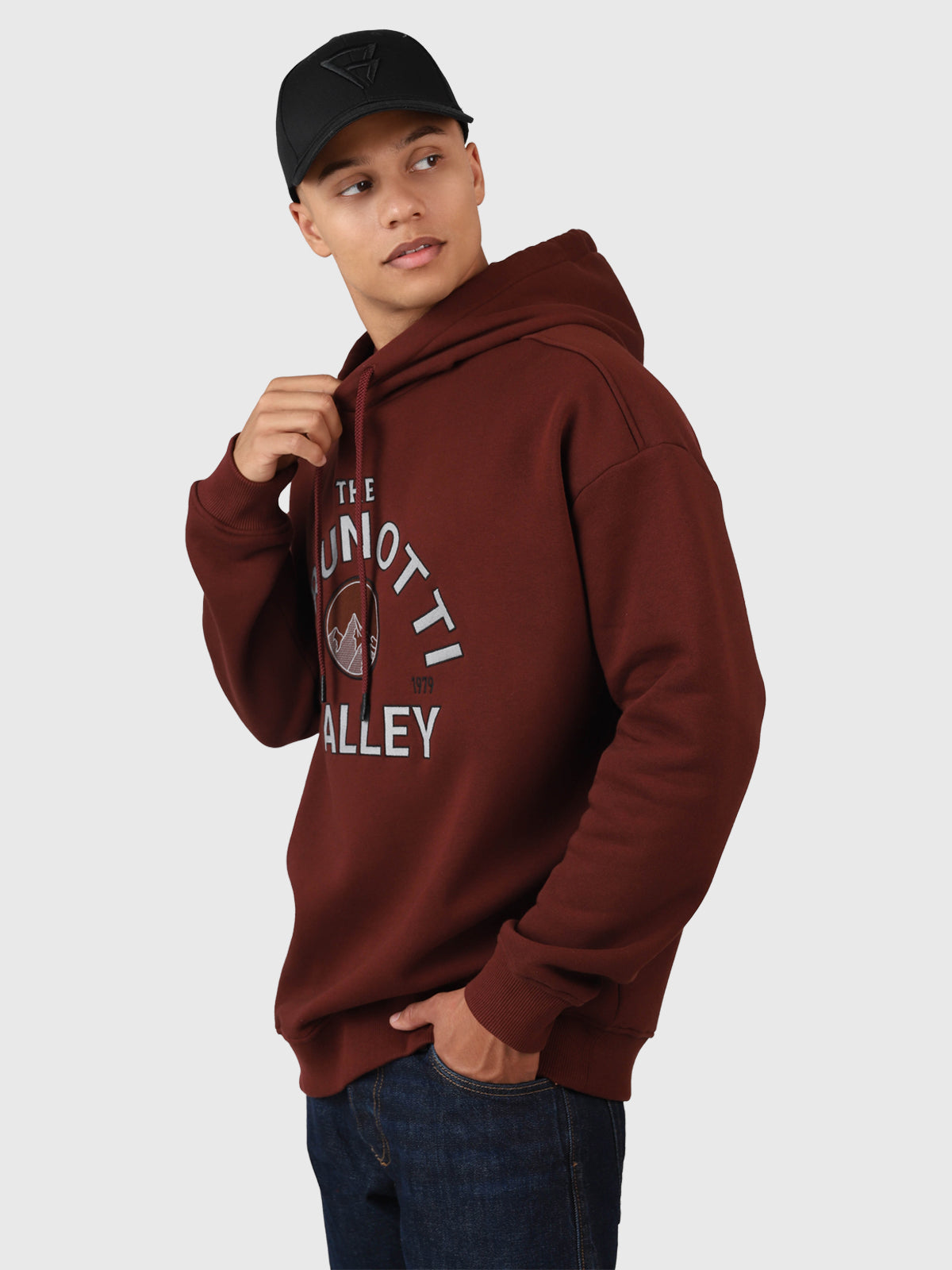 Benito Herren Sweatshirt | Dunkelrot