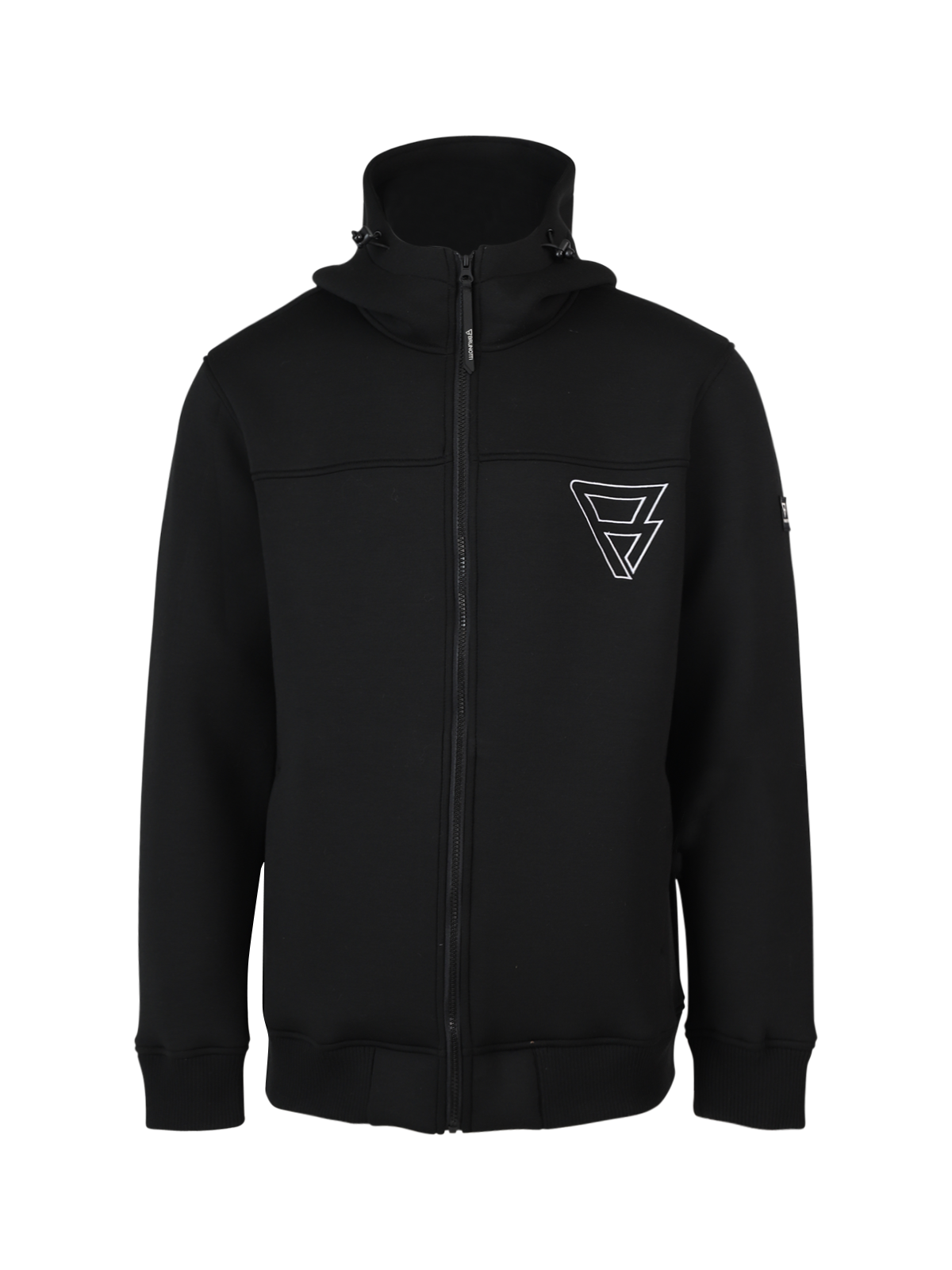 Stickers Herren Sweatjacke | Schwarz