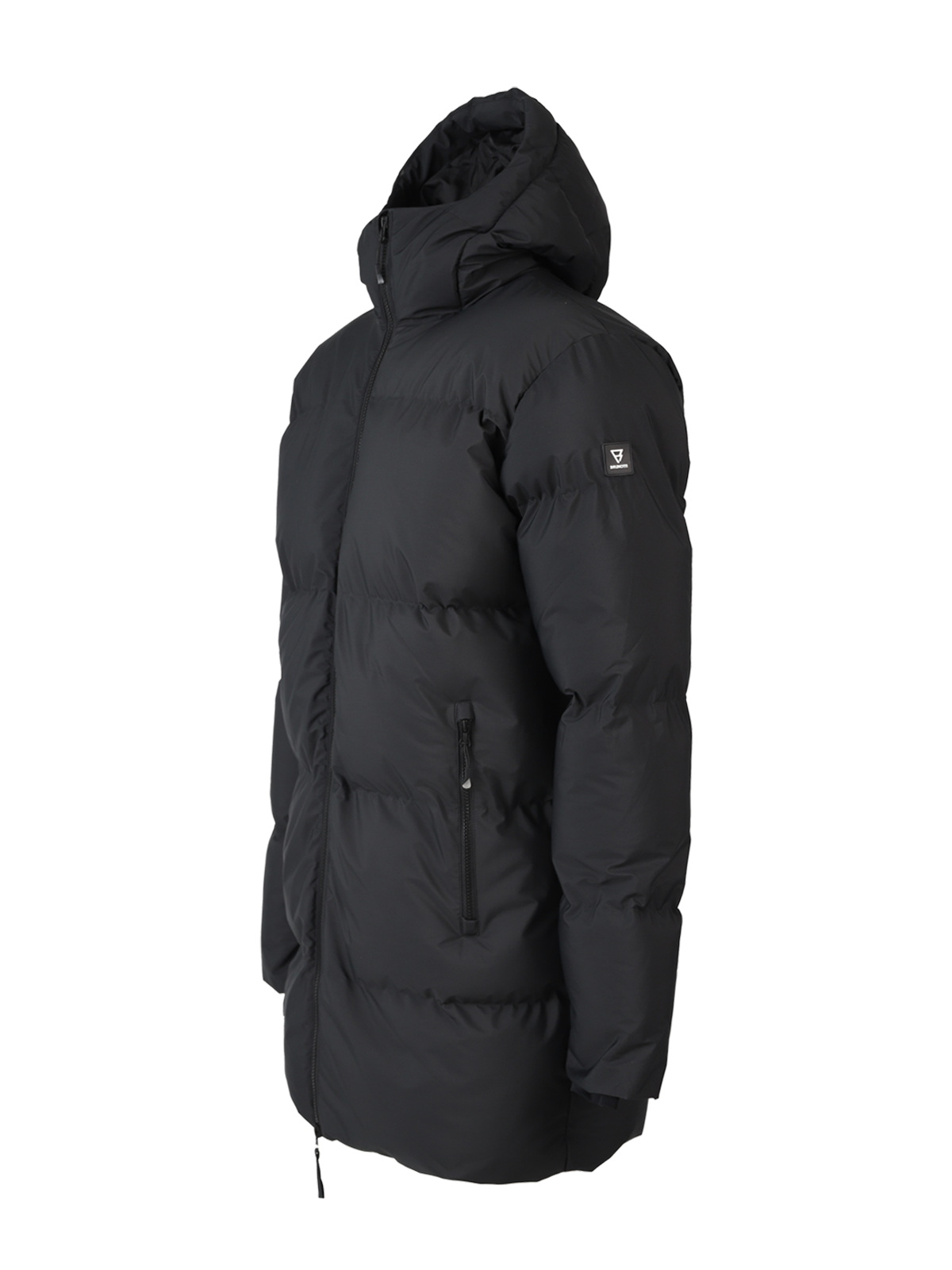 Bigmain Men Long Puffer Jacket | Black