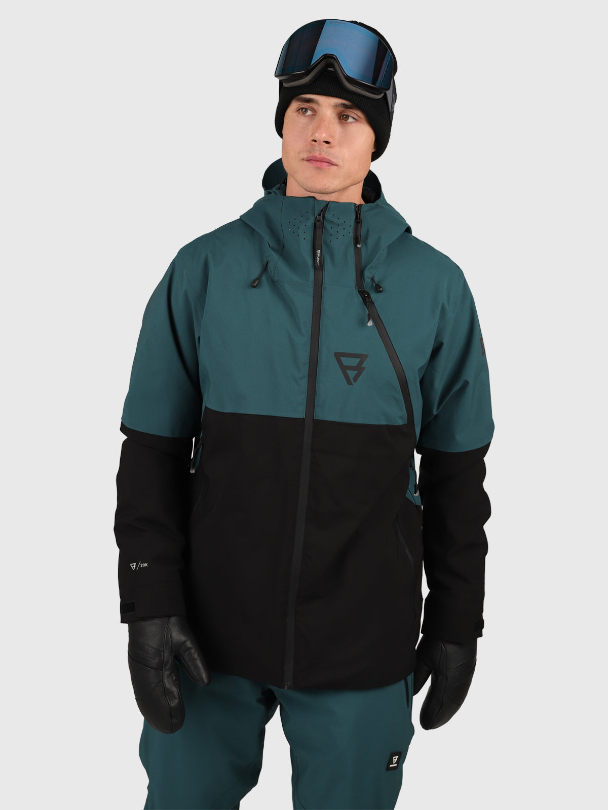 Curtis Herren Skijacke | Fuel Green