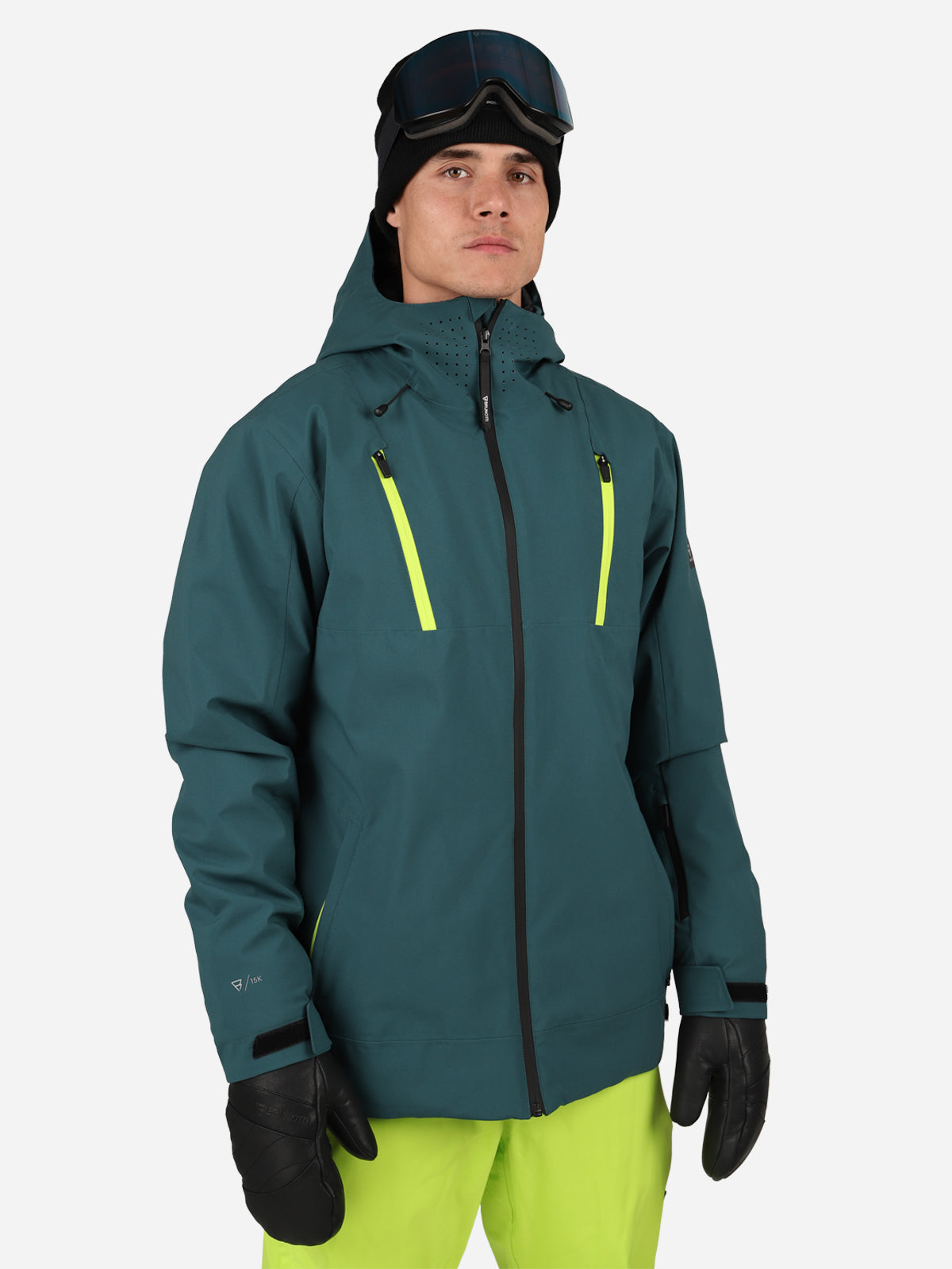 Morrow Herren Skijacke | Fuel Green