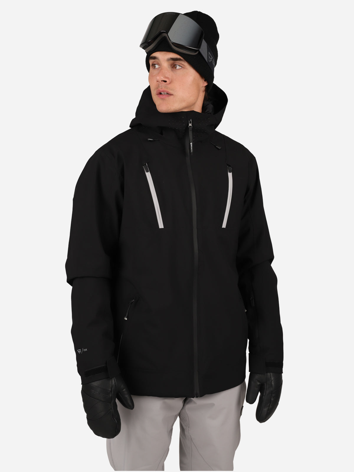 Morrow Heren Ski Jas | Zwart